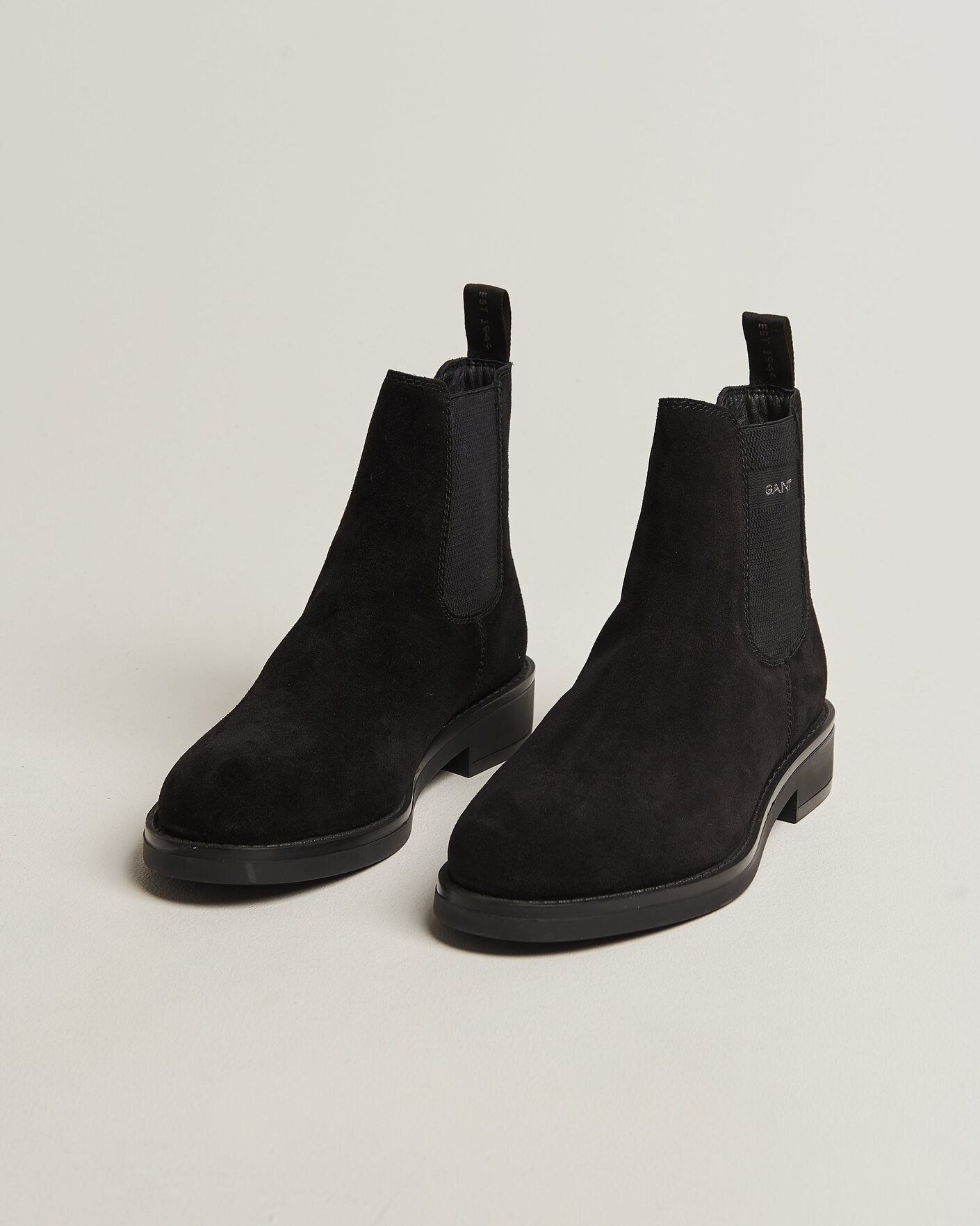 Uomini | Stivali | Gant | Prepdale Suede Chelsea Boot Black