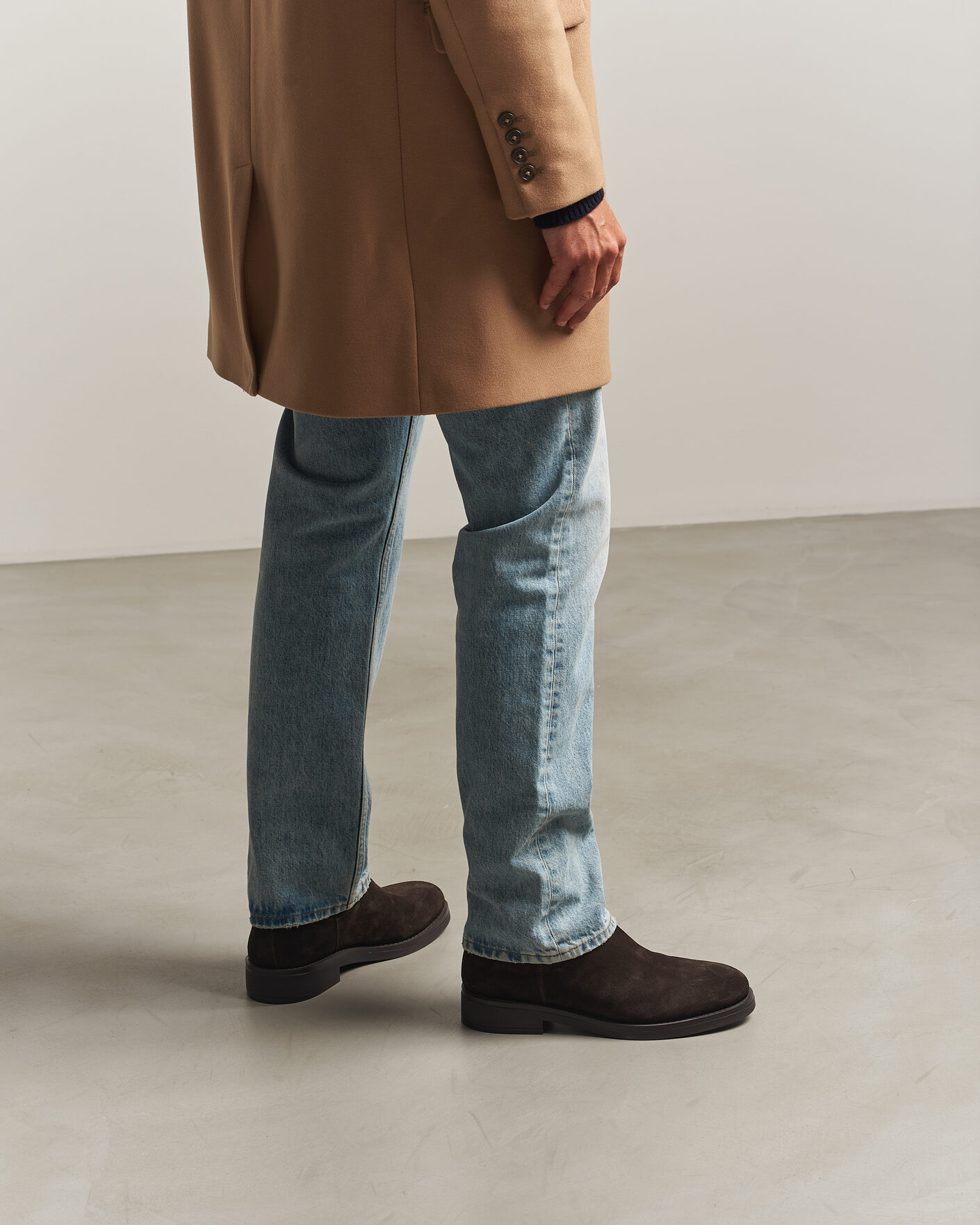 Uomini | Stivali | Gant | Prepdale Suede Chelsea Boot Espresso Brown