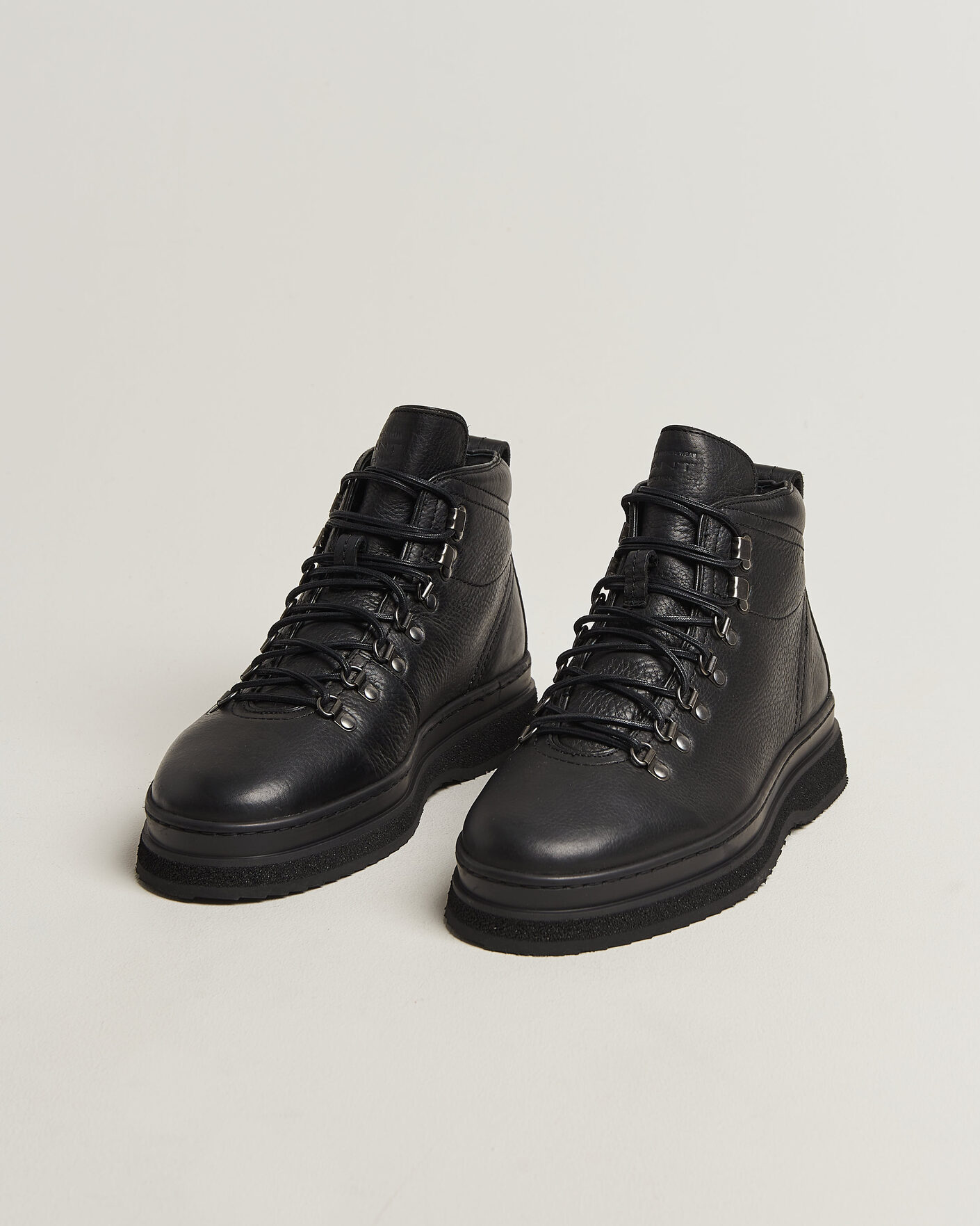 Uomini | Stivali | Gant | Blistown Shearling Leather Boot Black