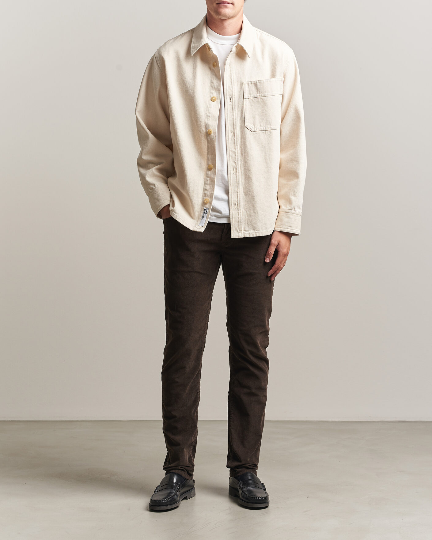 Uomini | Pantaloni | Jacob Cohën | Nick Slim Fit Cotton Trousers Brown