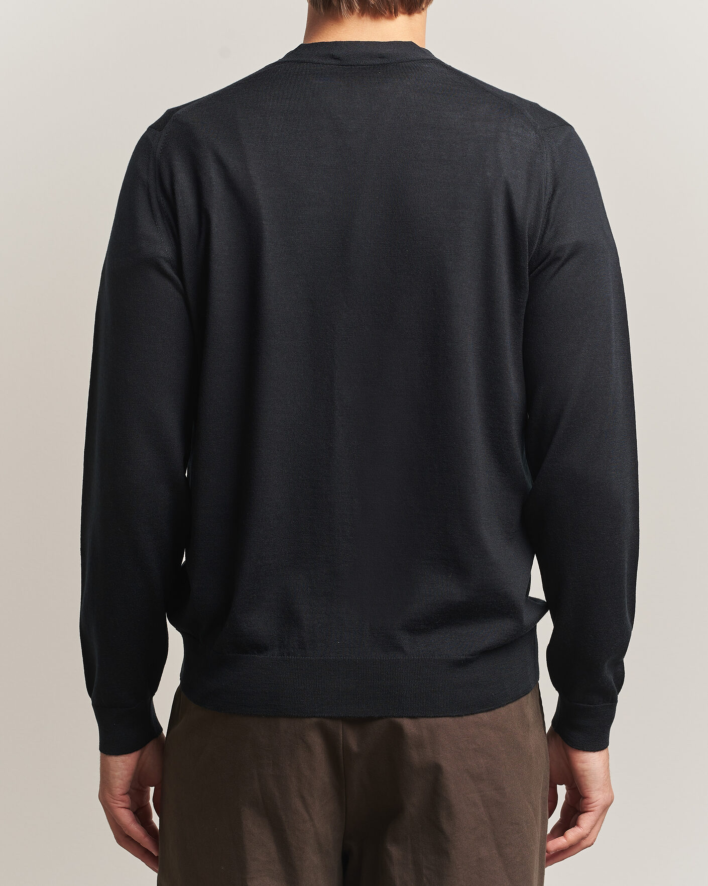 Uomini | Maglieria | John Smedley | Bradrick Extra Fine Merino Cardigan Black