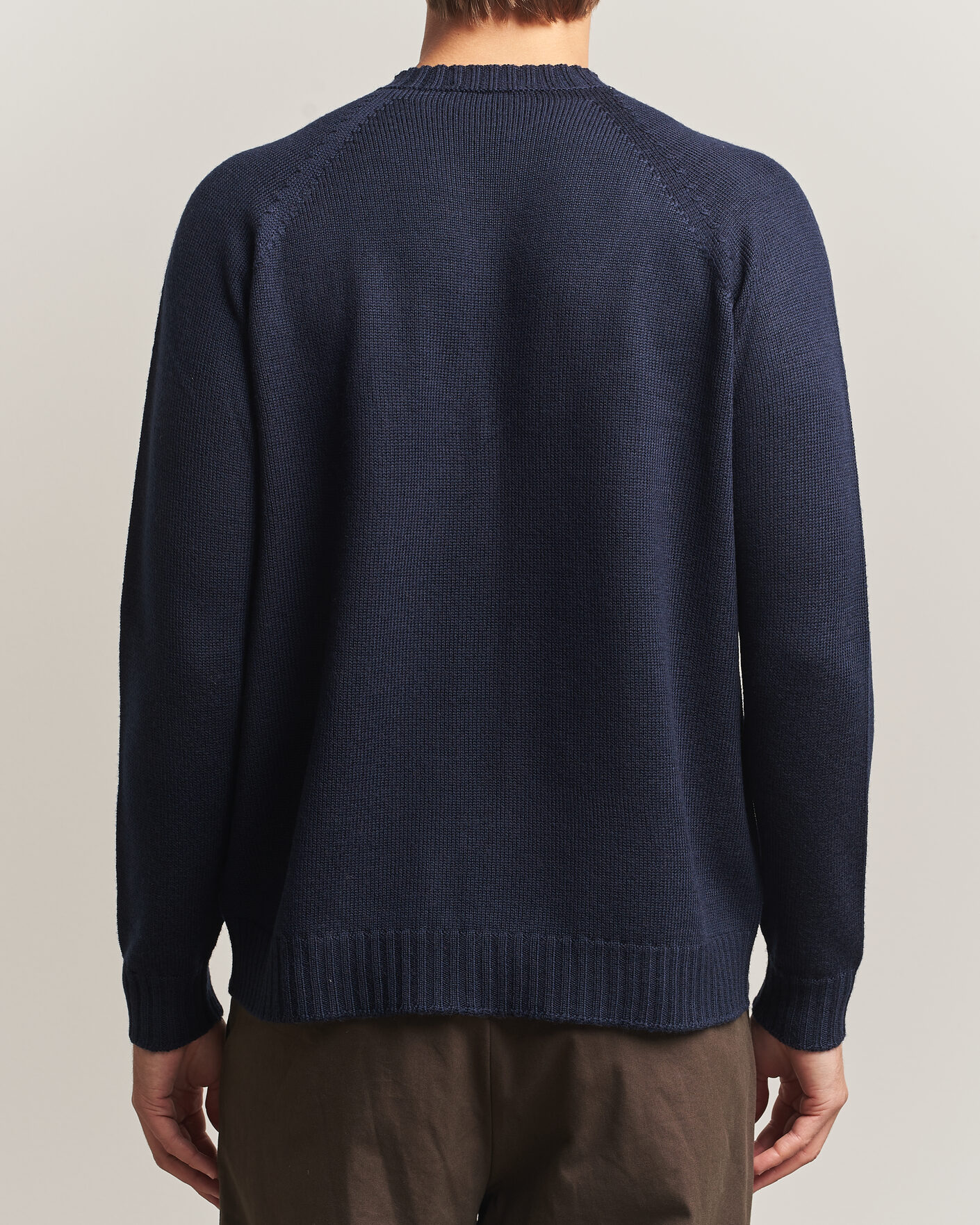 Uomini | Maglieria | John Smedley | Denver Extra Fine Merino Crew Neck Midnight