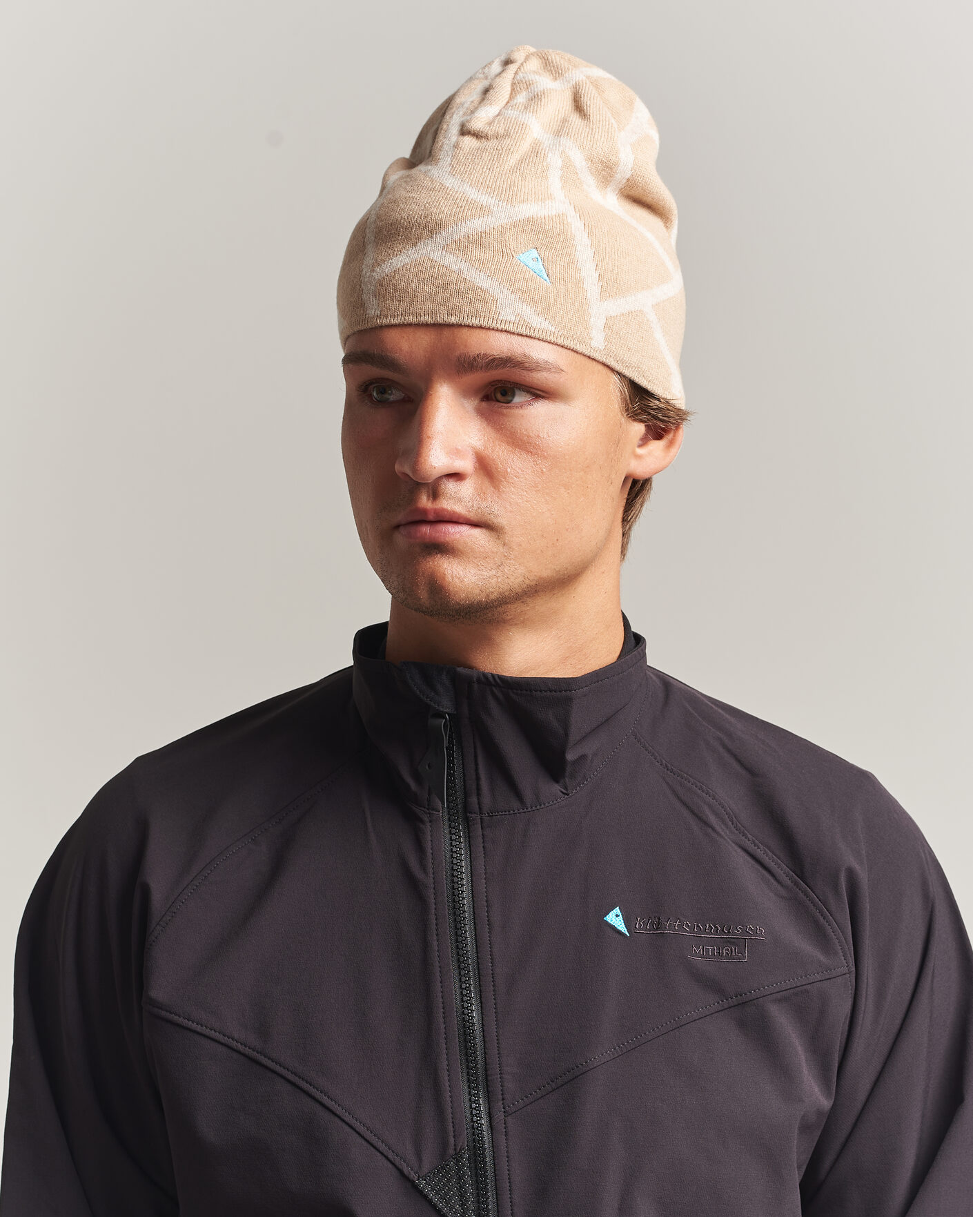 Uomini | Berretti | Klättermusen | Finn Beanie Warm Sand