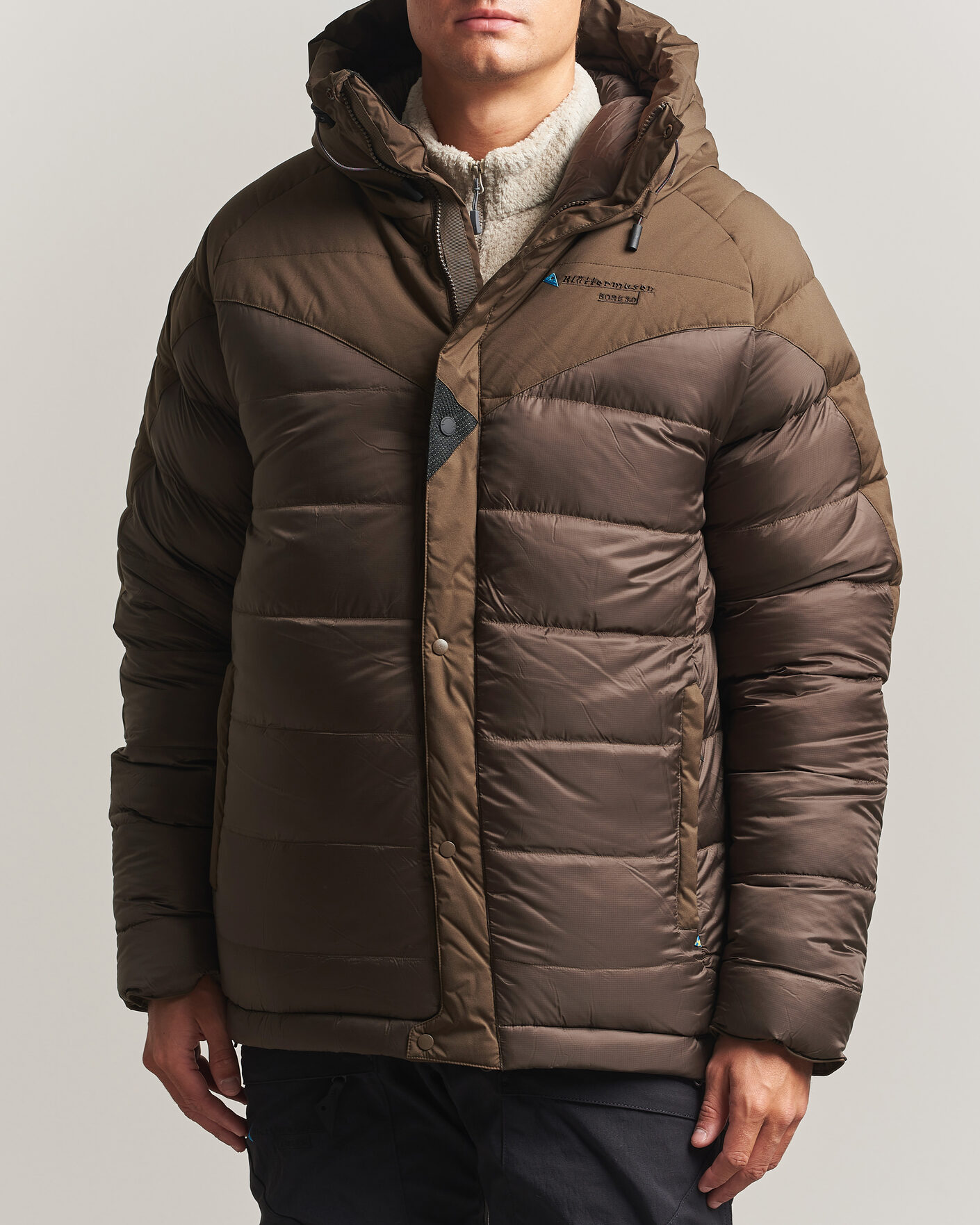 Uomini | Giacche | Klättermusen | Bore 3.0 Padded Jacket Slate Brown