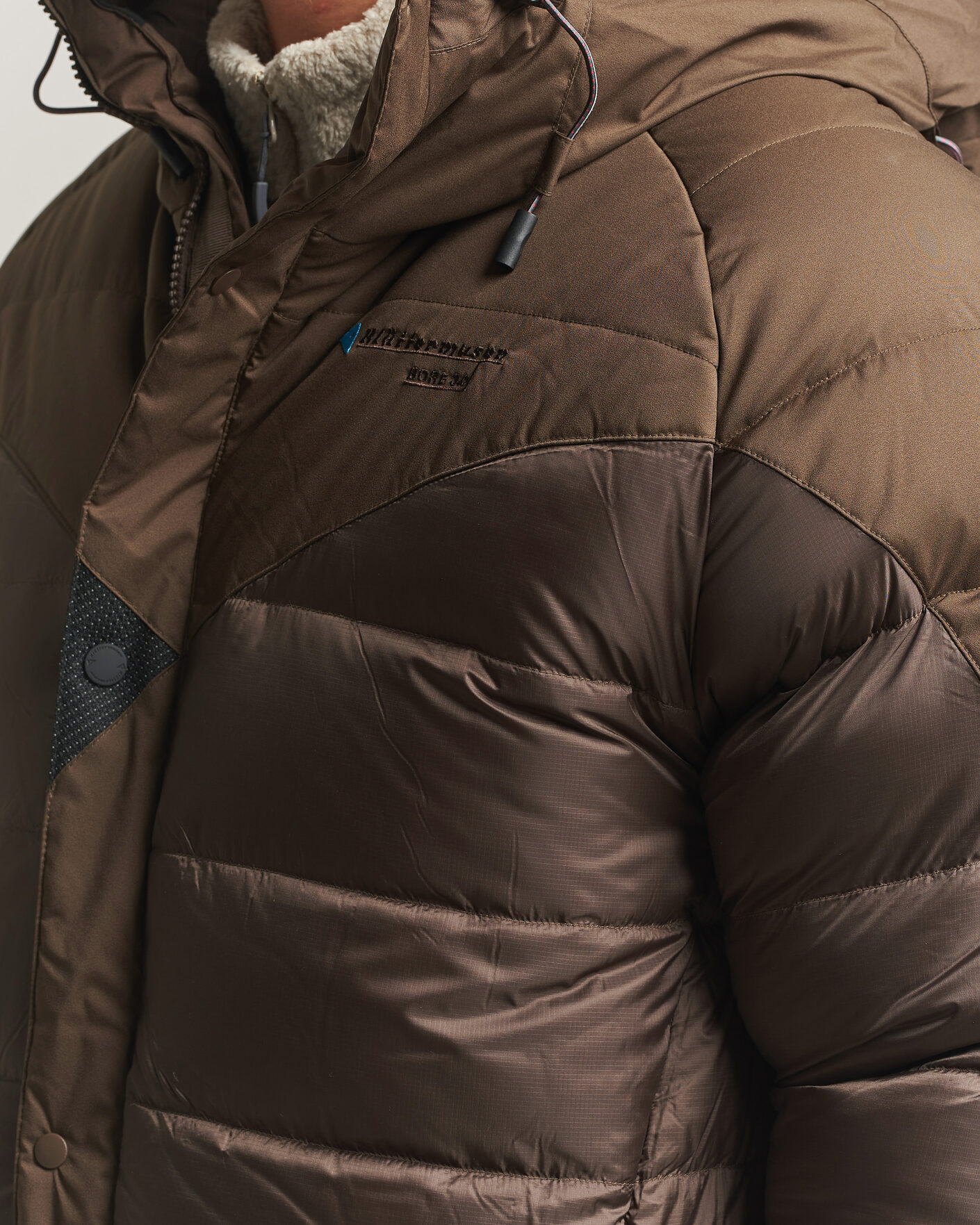 Uomini | Giacche | Klättermusen | Bore 3.0 Padded Jacket Slate Brown