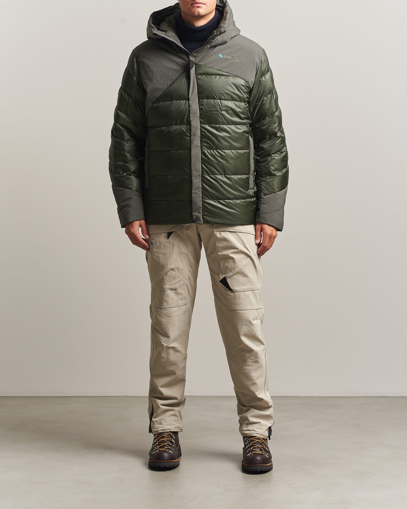 Uomini | Giacche | Klättermusen | Rå Hood Jacket Dusky Green