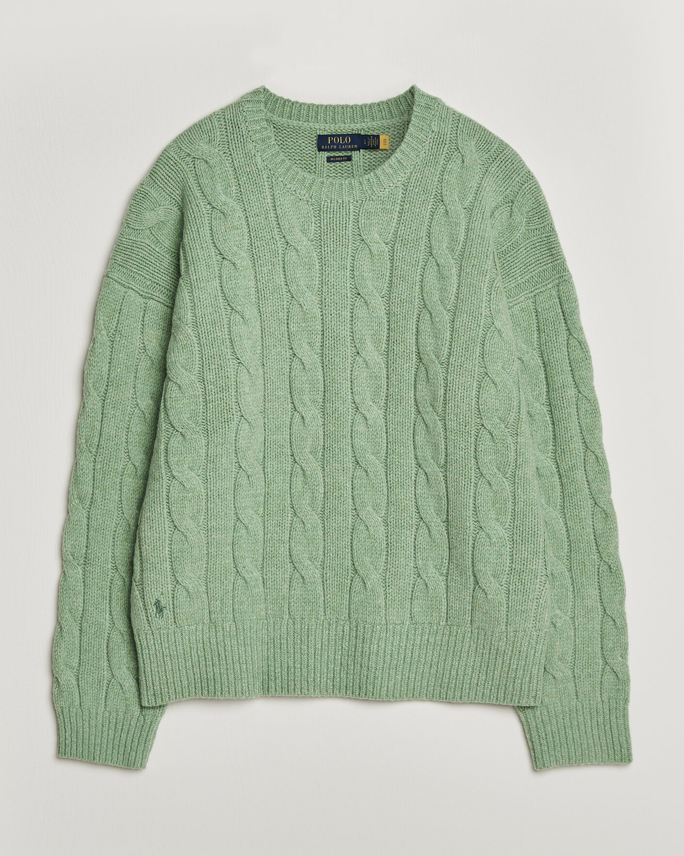 Uomini | Maglieria | Polo Ralph Lauren | Exploded Cabel Sweater Sprouting Green