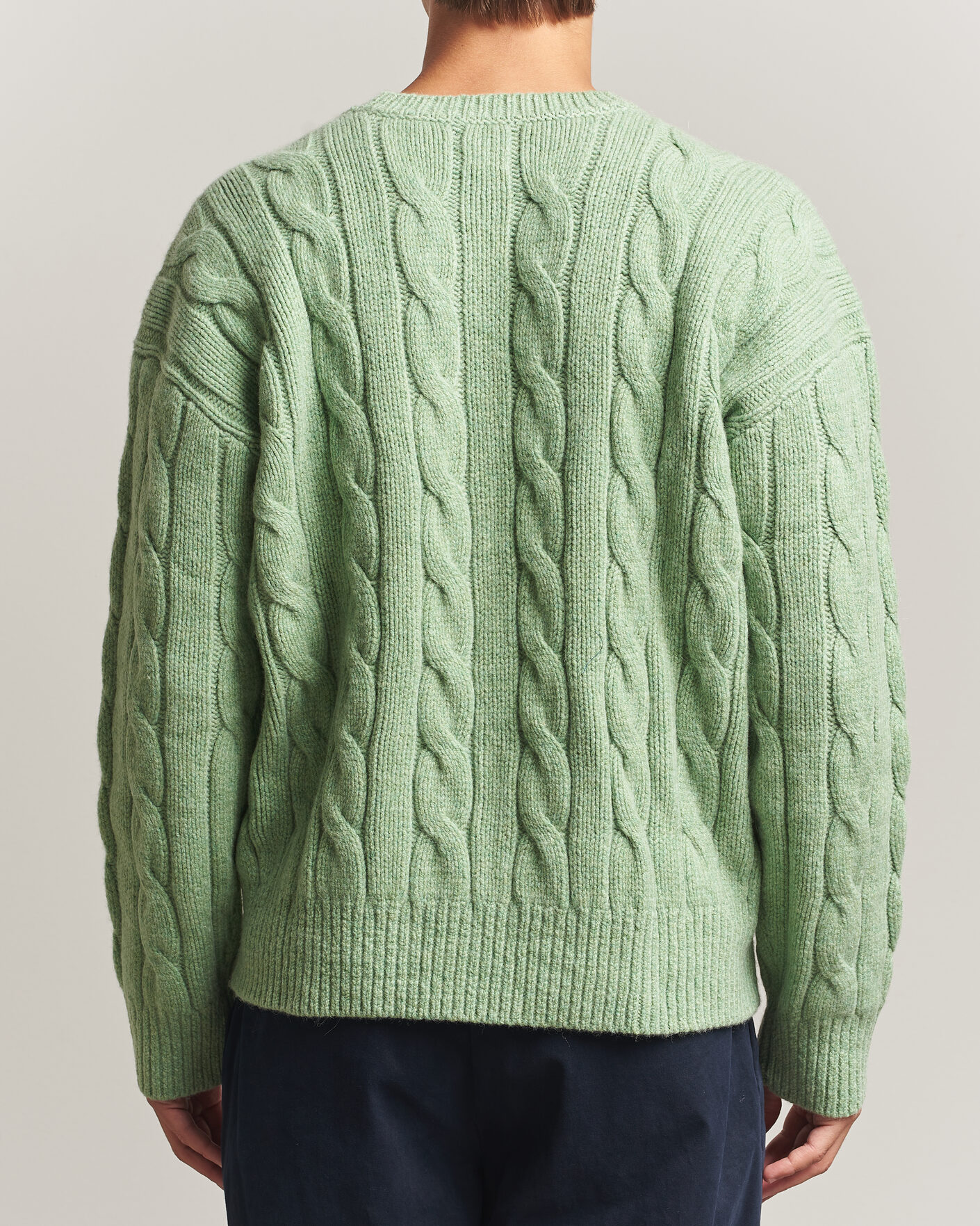 Uomini | Maglieria | Polo Ralph Lauren | Exploded Cabel Sweater Sprouting Green