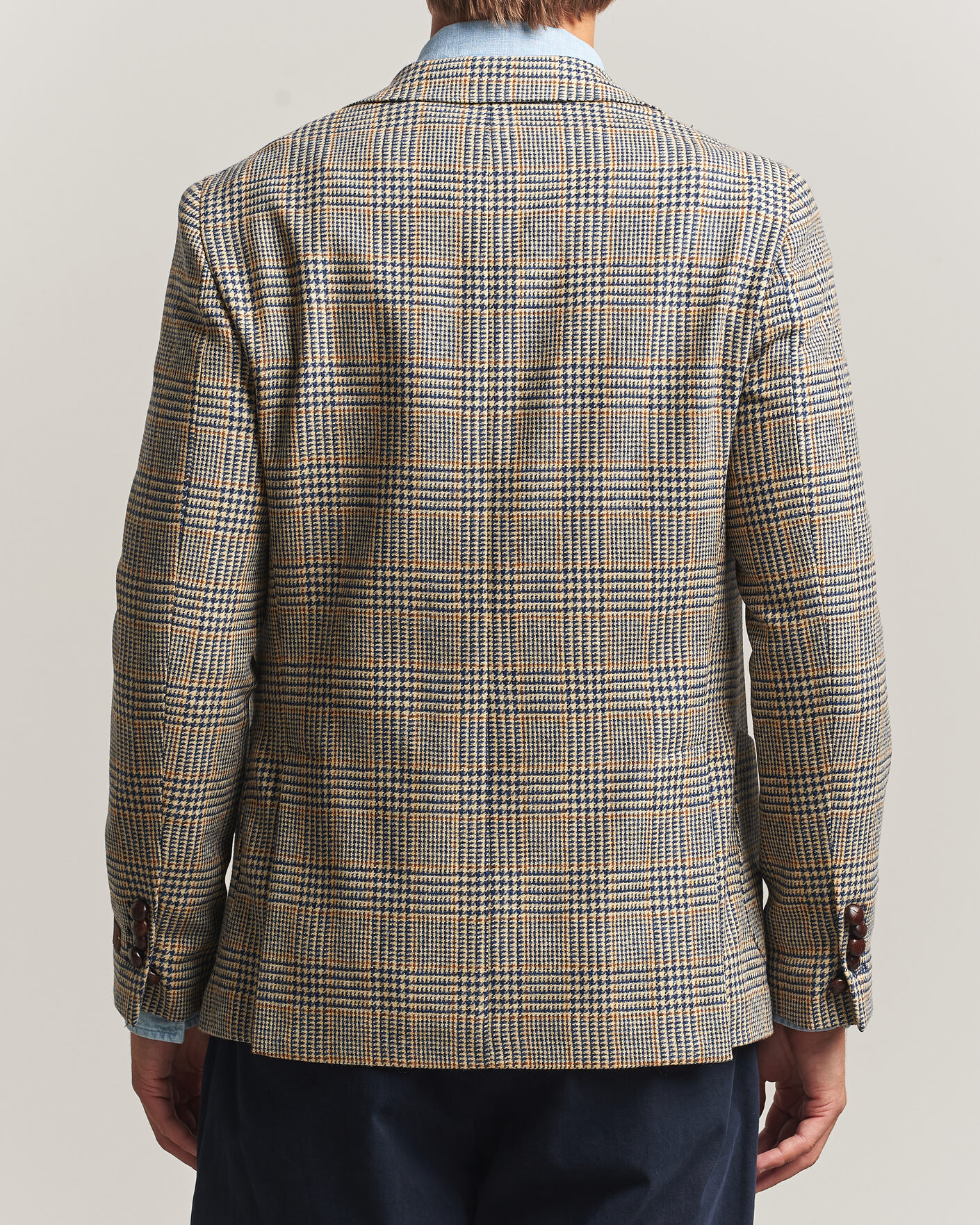 Uomini | Blazers | Morris | Merino Cashmere Blazer Blue
