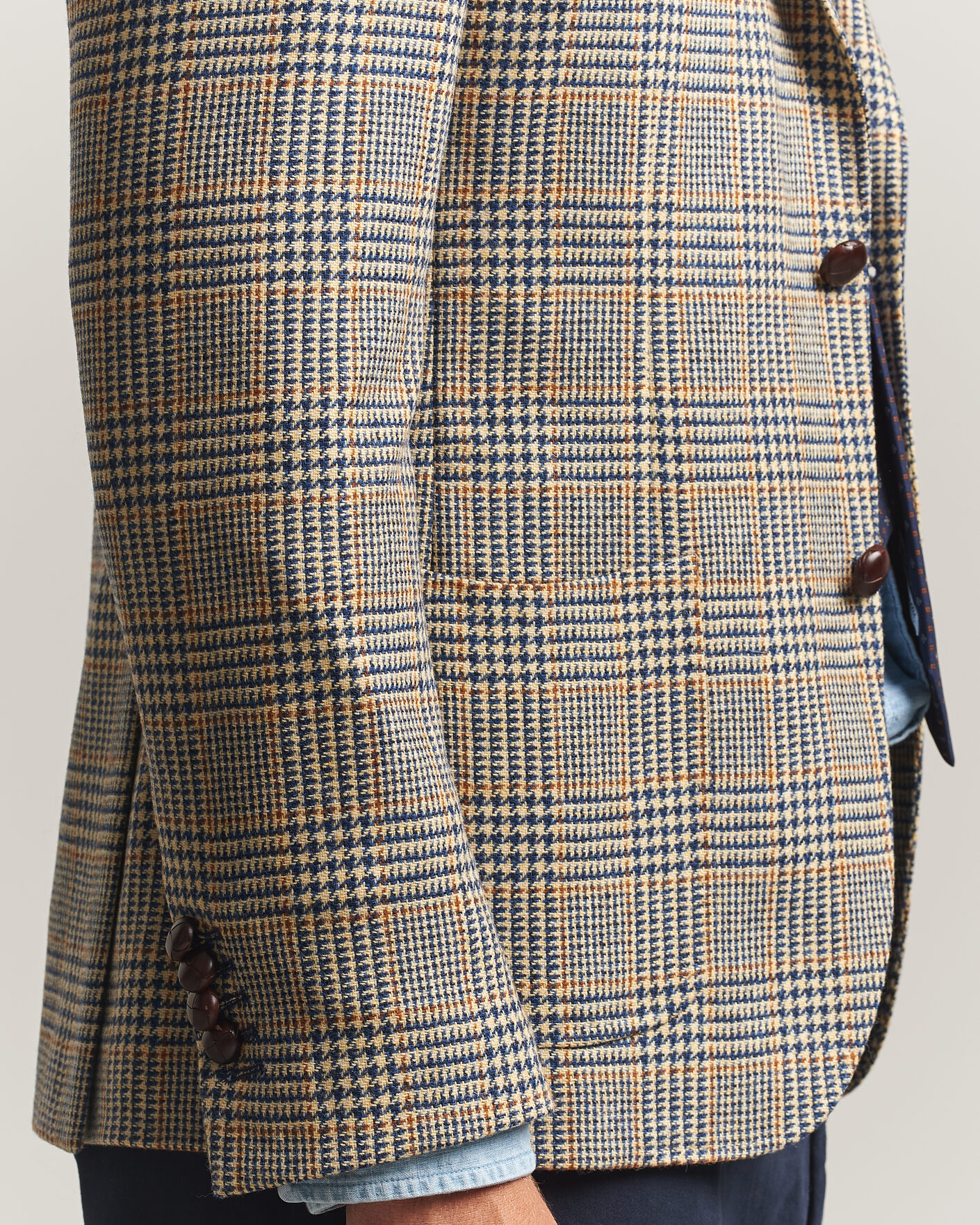 Uomini | Blazers | Morris | Merino Cashmere Blazer Blue