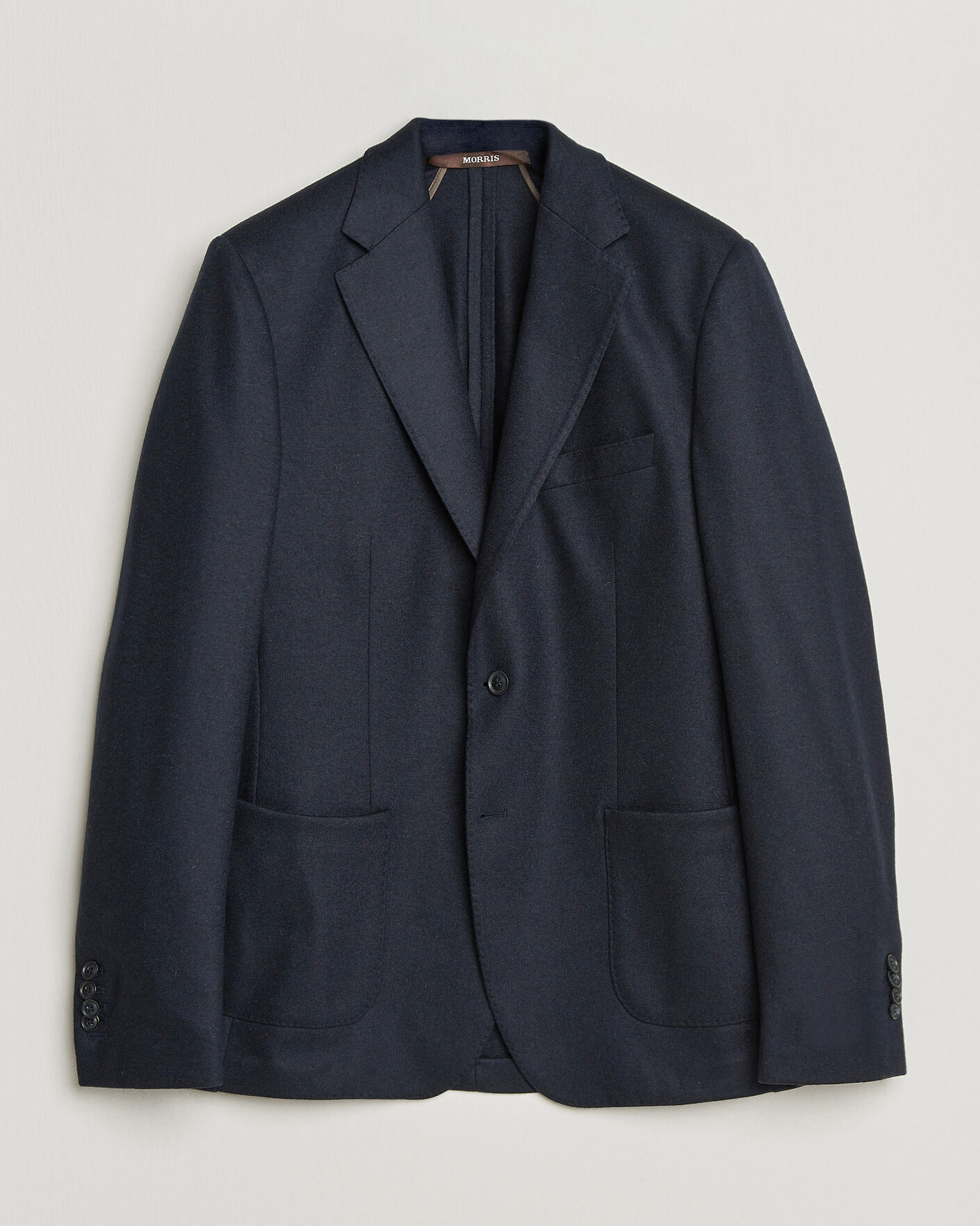 Uomini | Blazers | Morris | Wool Jersey Blazer Navy
