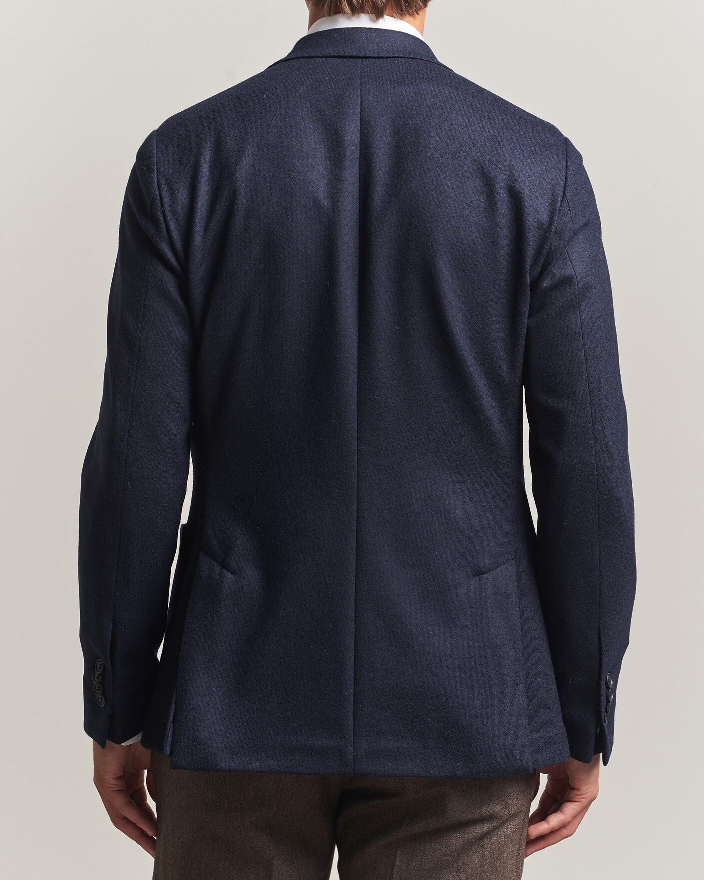 Uomini | Blazers | Morris | Wool Jersey Blazer Navy