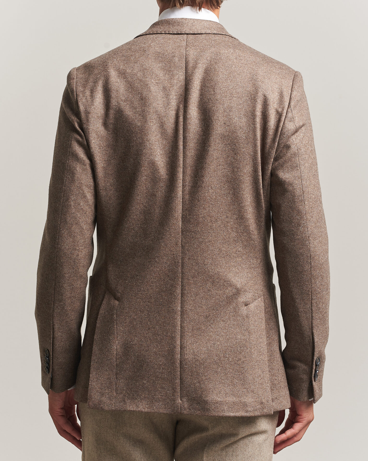 Uomini | Blazers | Morris | Wool Jersey Blazer Brown