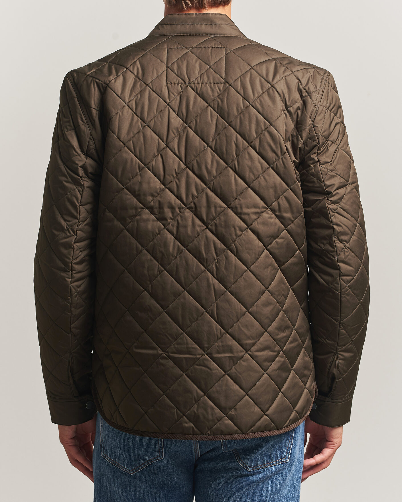 Uomini | Giacche | Morris | Teddy Quilted Jacket Brown