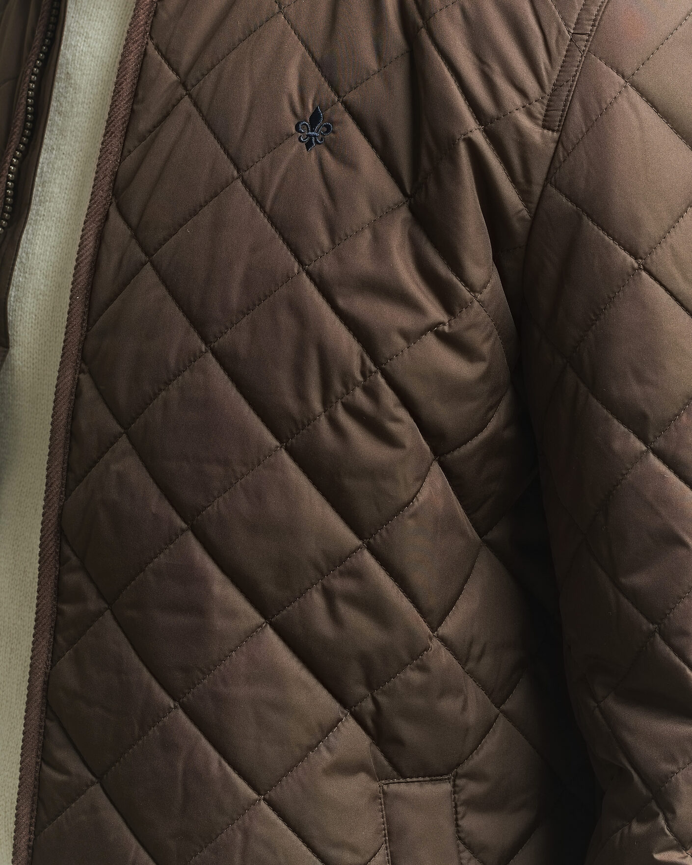 Uomini | Giacche | Morris | Teddy Quilted Jacket Brown
