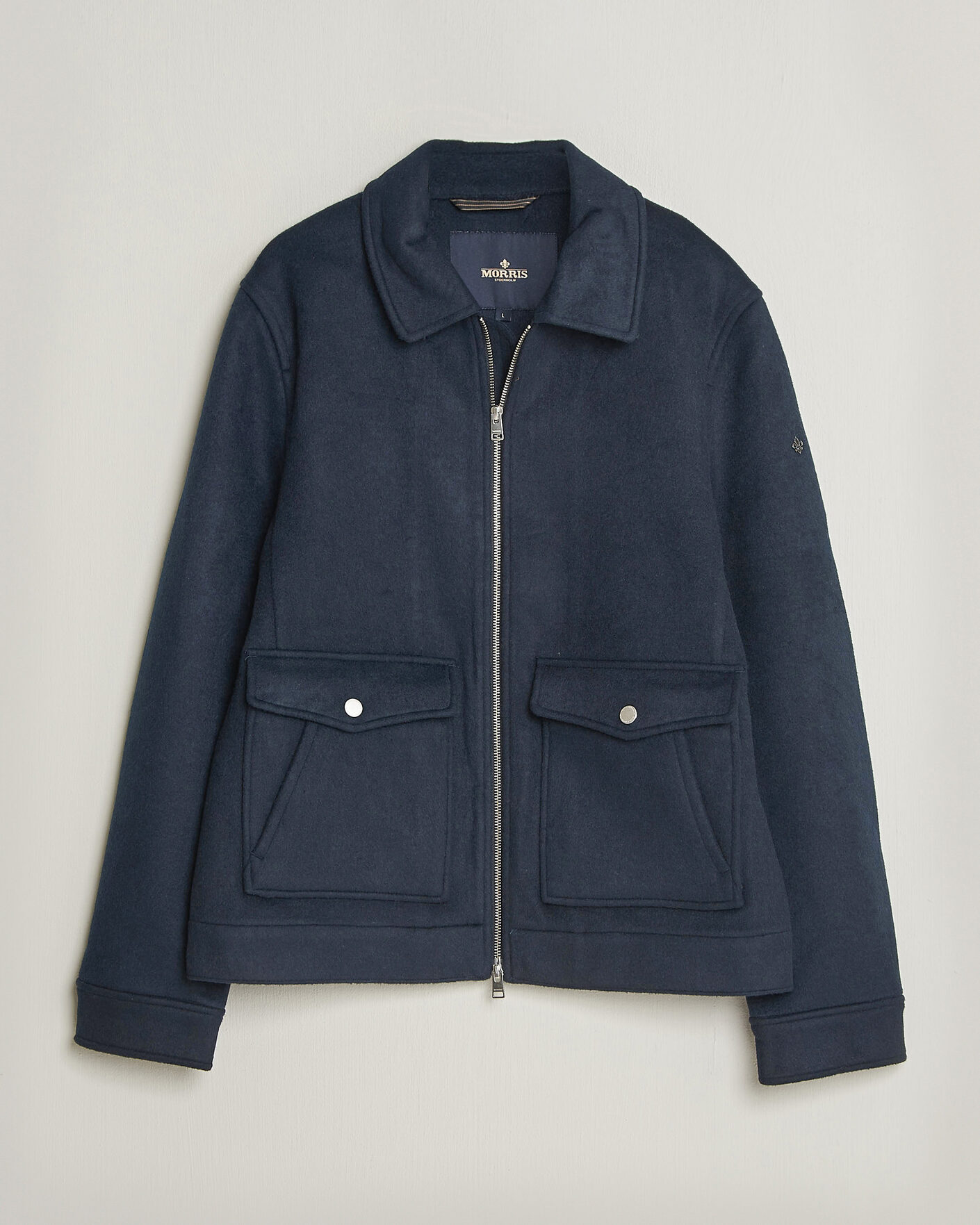 Uomini | Giacche | Morris | Wallace Wool Jacket Blue
