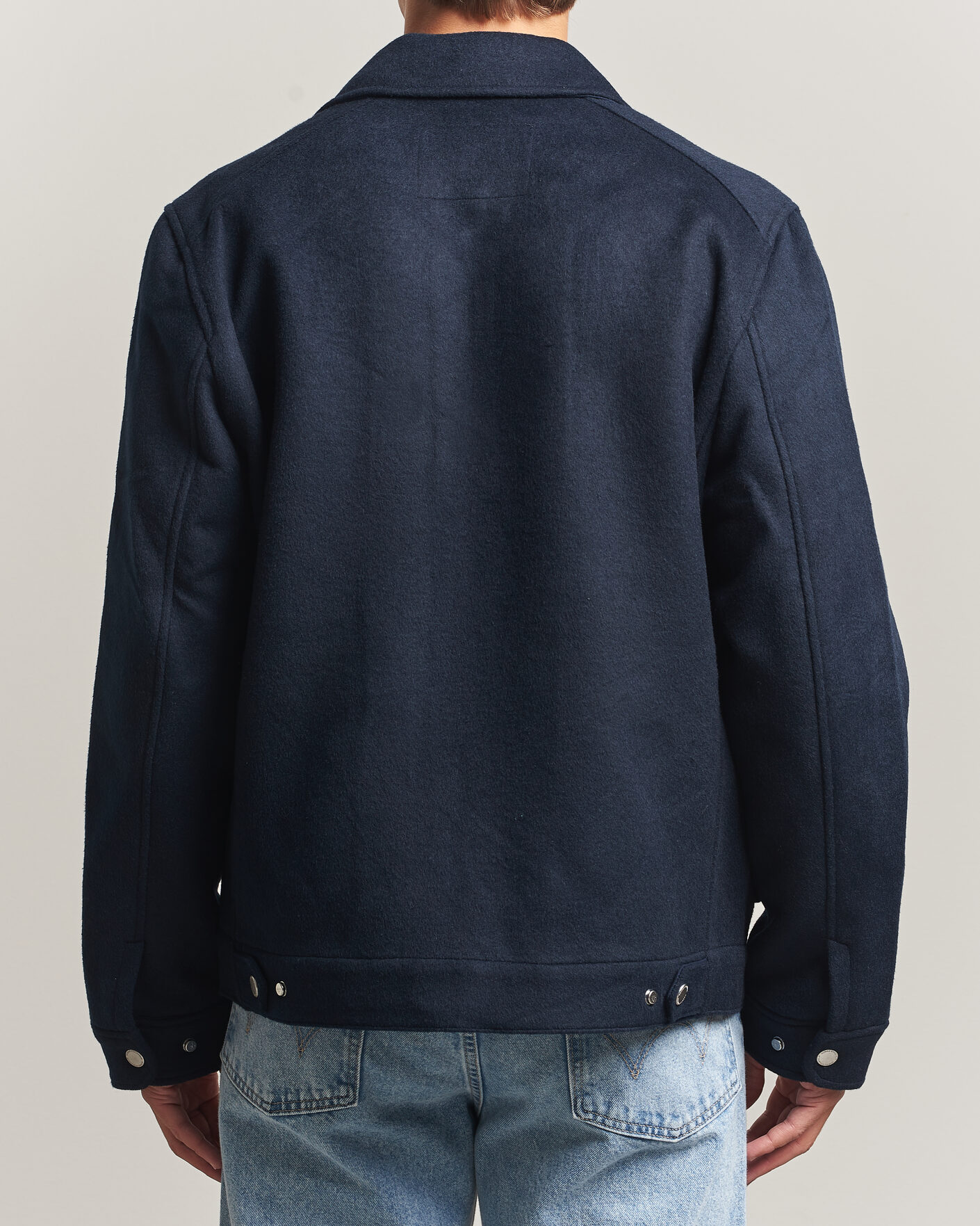 Uomini | Giacche | Morris | Wallace Wool Jacket Blue