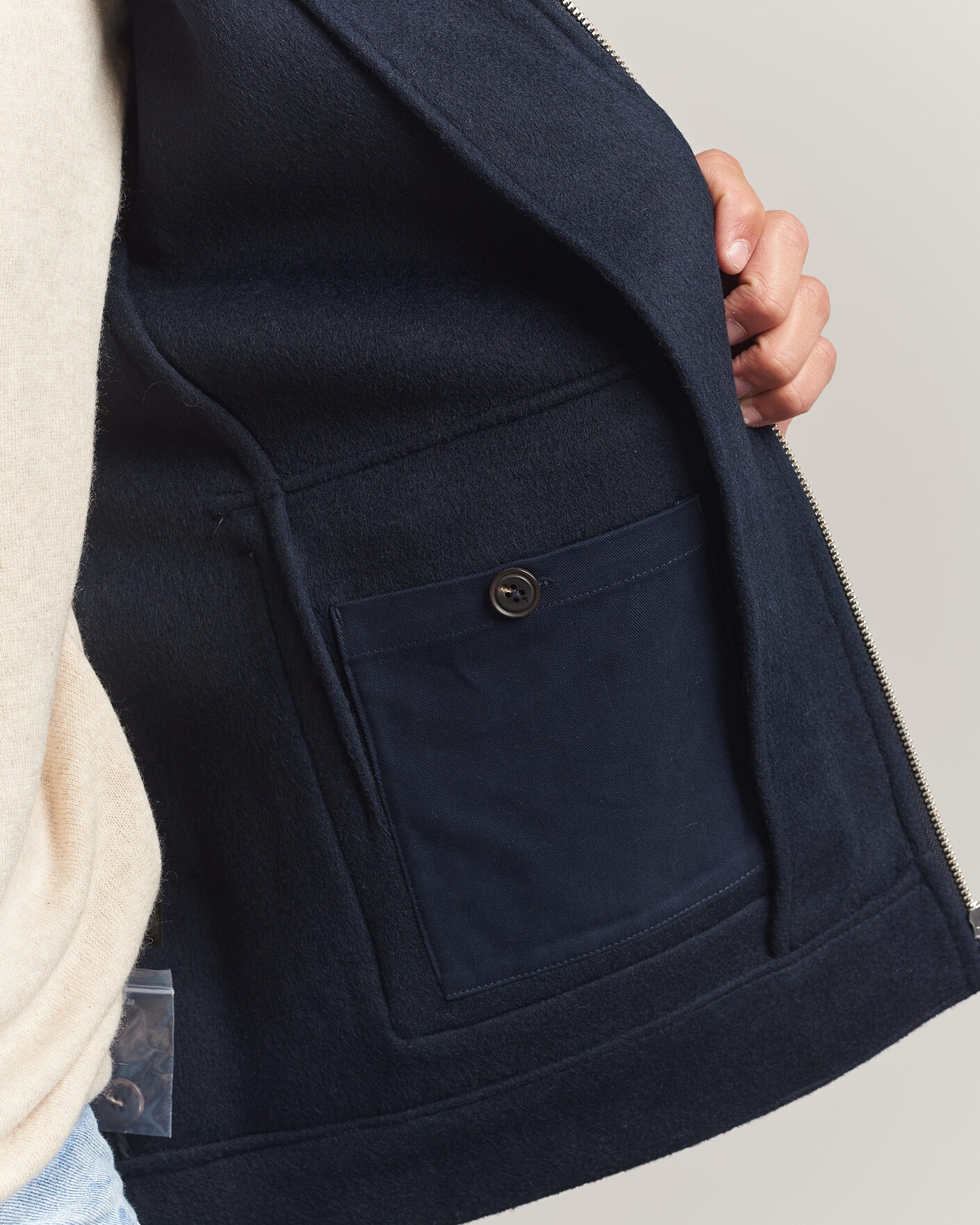 Uomini | Giacche | Morris | Wallace Wool Jacket Blue