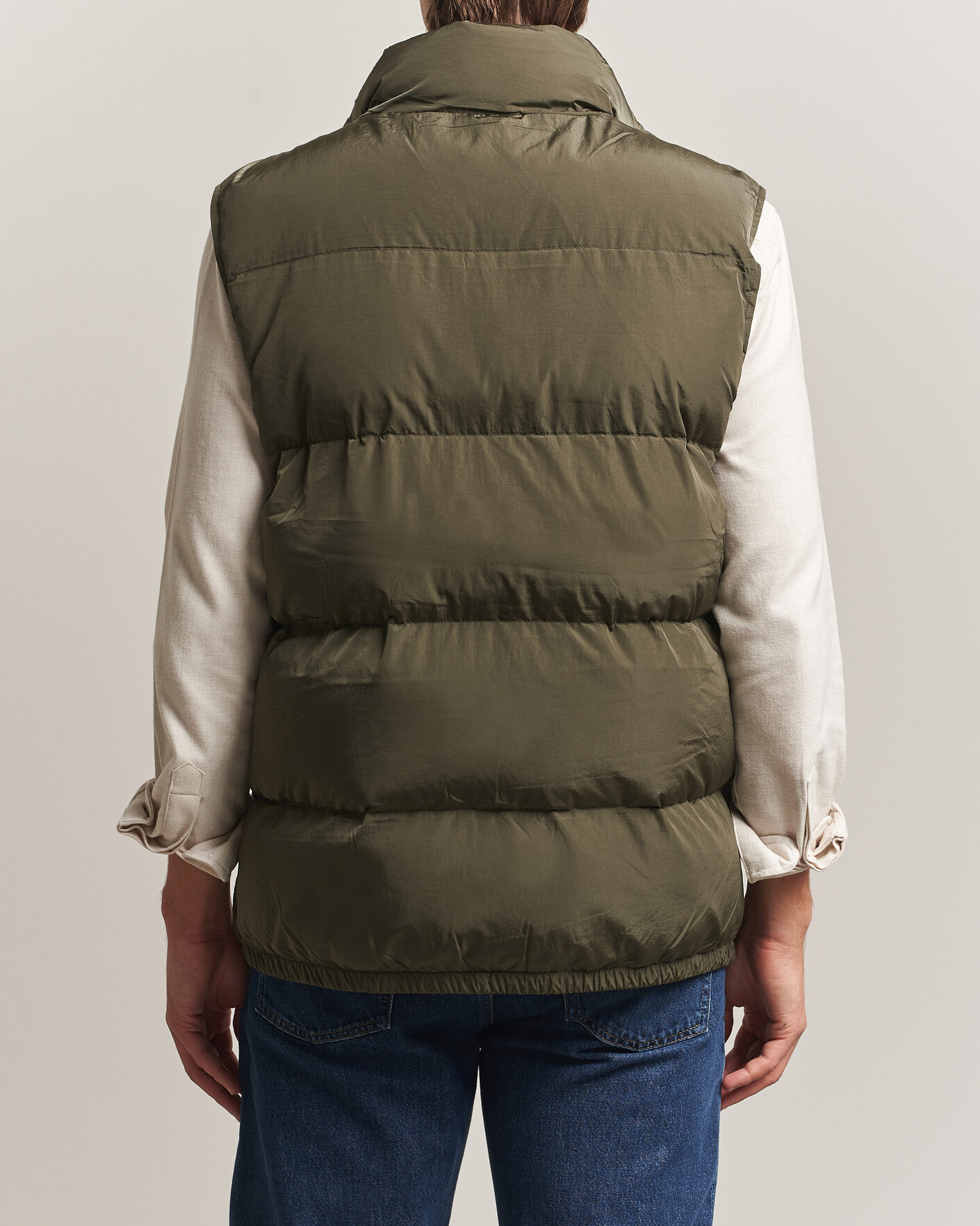 Uomini | Gilet | Morris | Lennox Puffer Vest Olive
