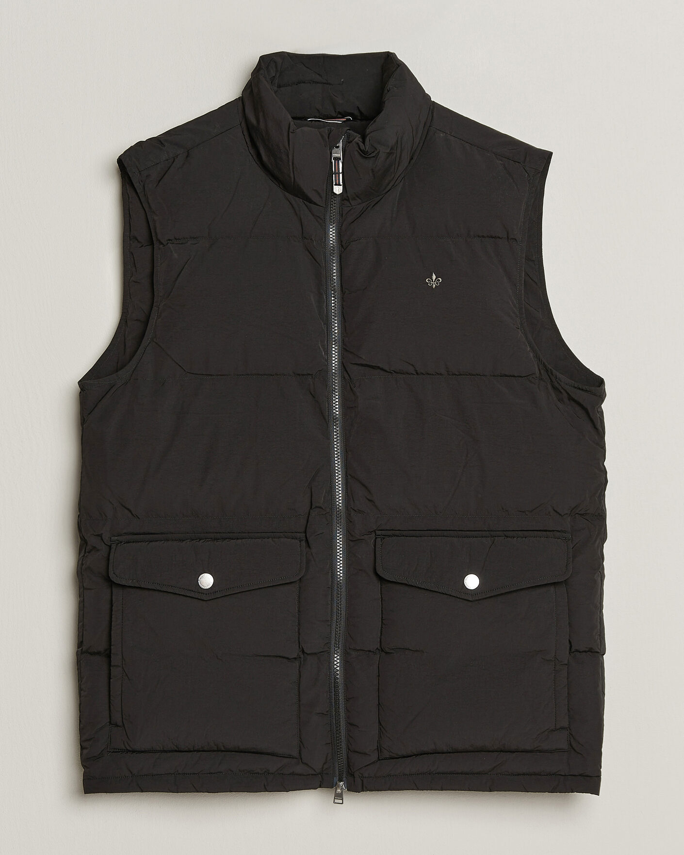 Uomini | Gilet | Morris | Lennox Puffer Vest Black