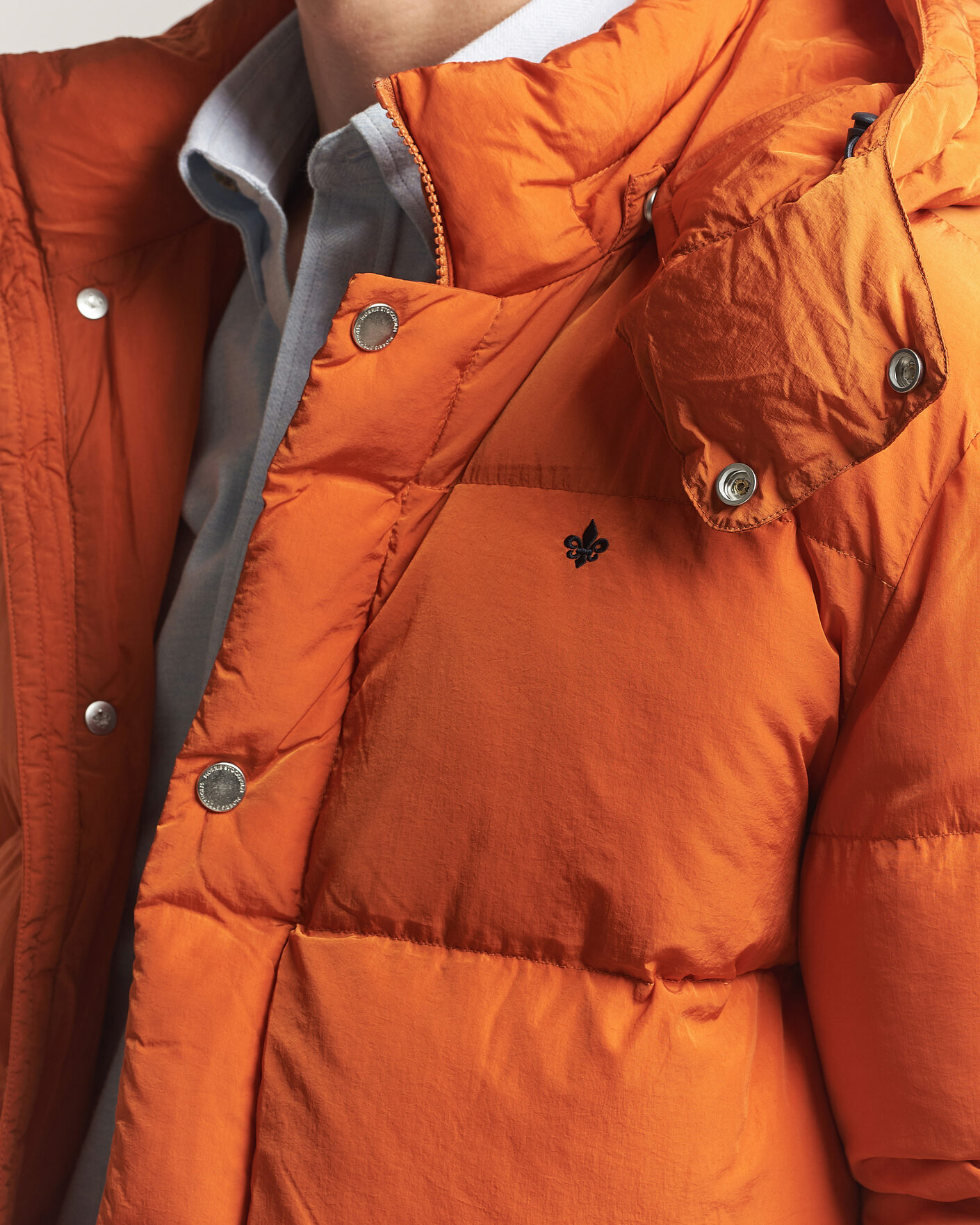 Uomini | Giacche | Morris | Lennox Puffer Jacket Orange