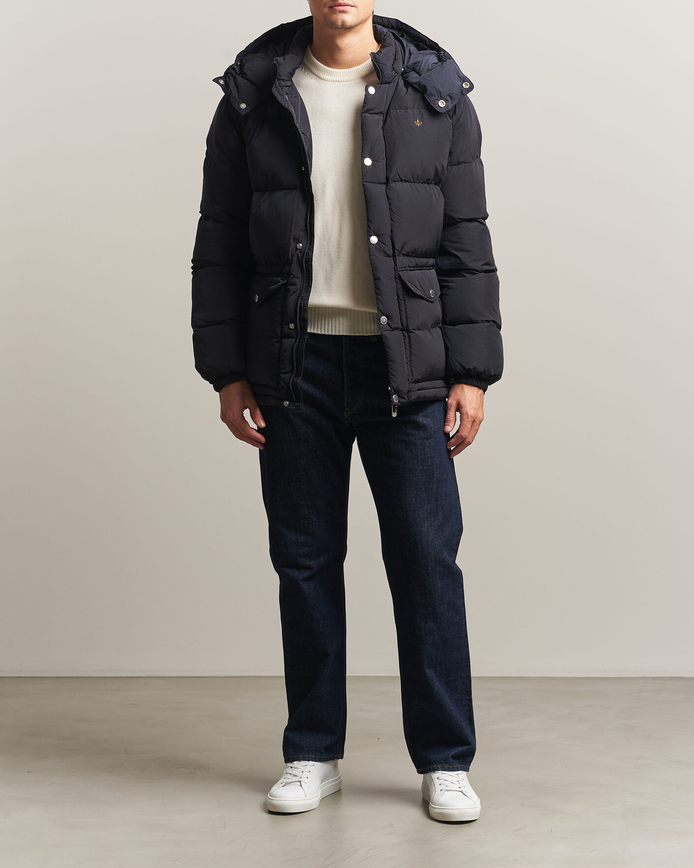 Uomini | Giacche | Morris | Lennox Puffer Jacket Blue