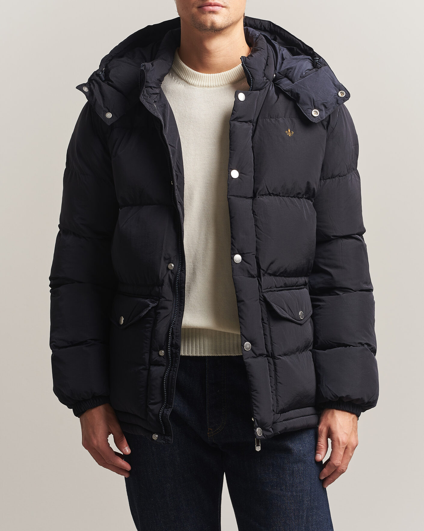 Uomini | Giacche | Morris | Lennox Puffer Jacket Blue