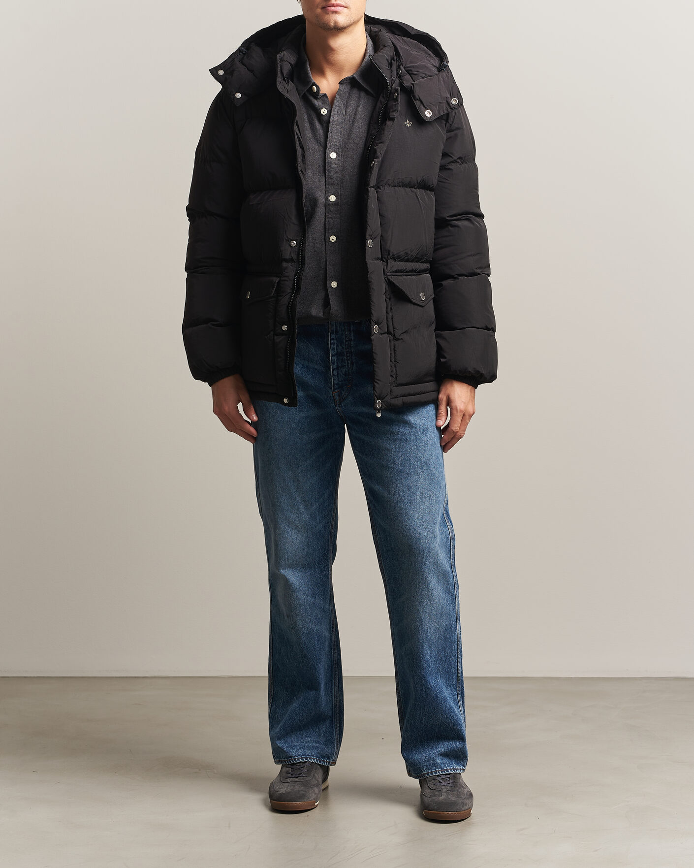 Uomini | Giacche | Morris | Lennox Puffer Jacket Black