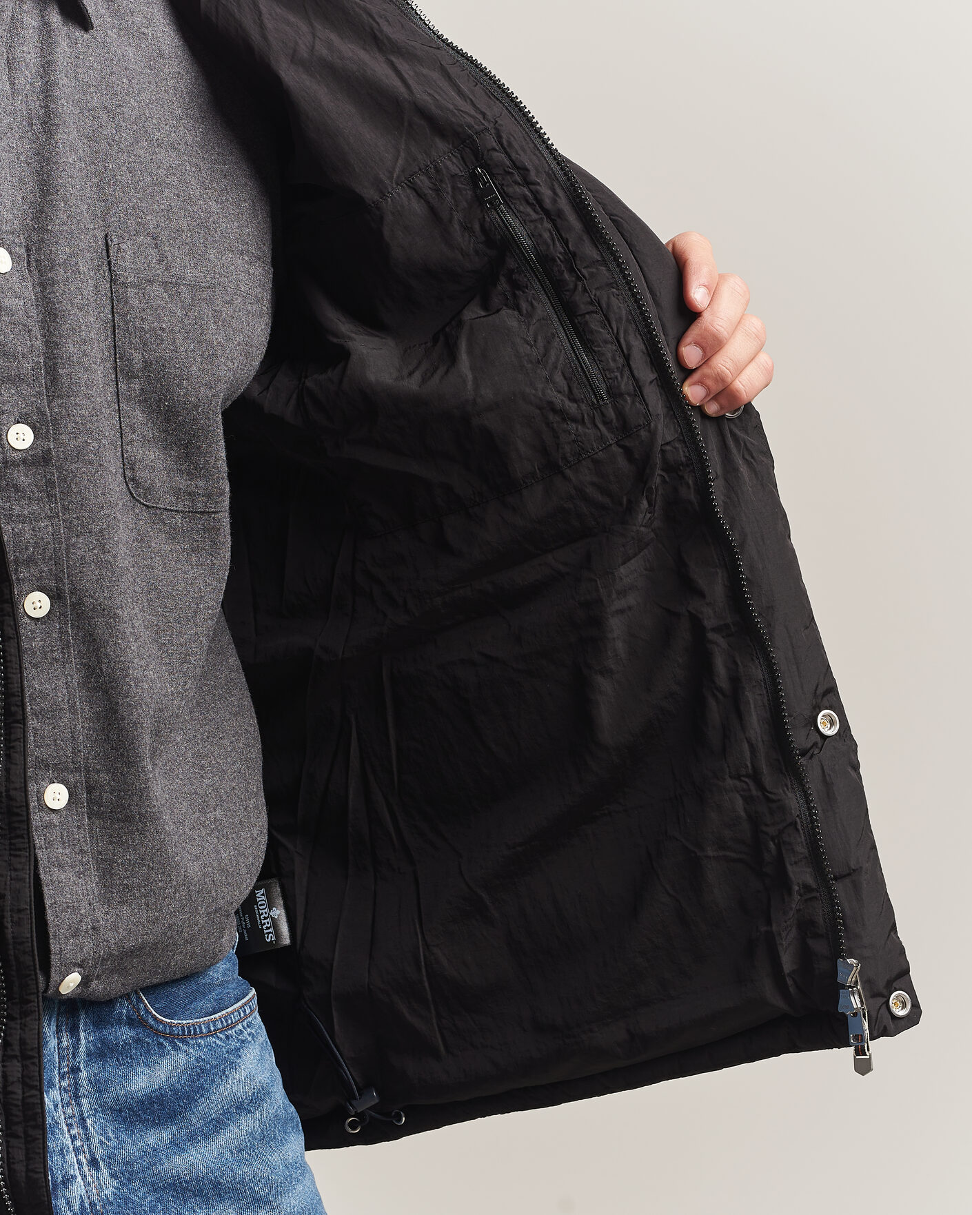 Uomini | Giacche | Morris | Lennox Puffer Jacket Black