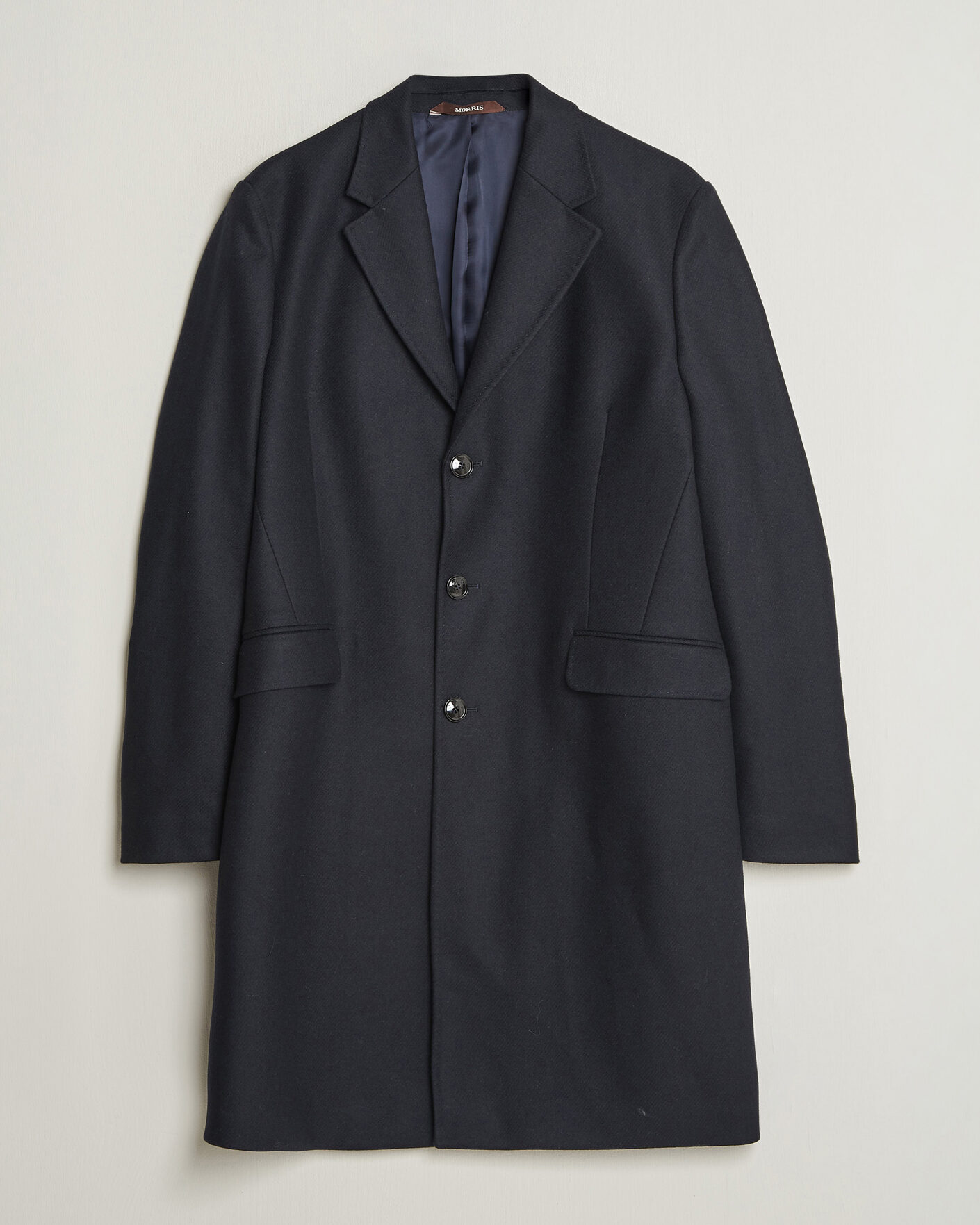 Uomini | Giacche | Morris | Ben Wool Coat Navy