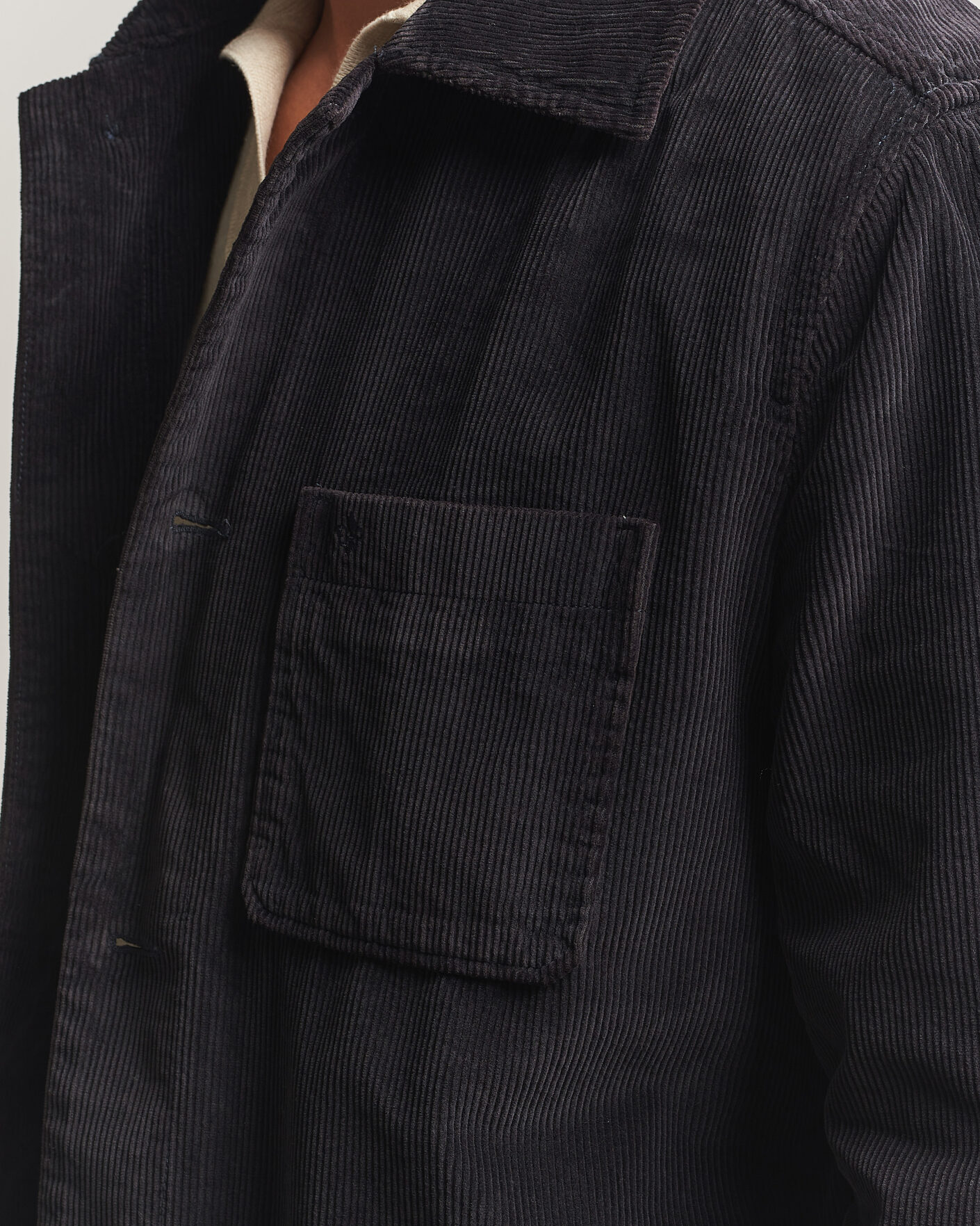 Uomini | Camicie | Morris | Fenix Cord Shirt Jacket Blue