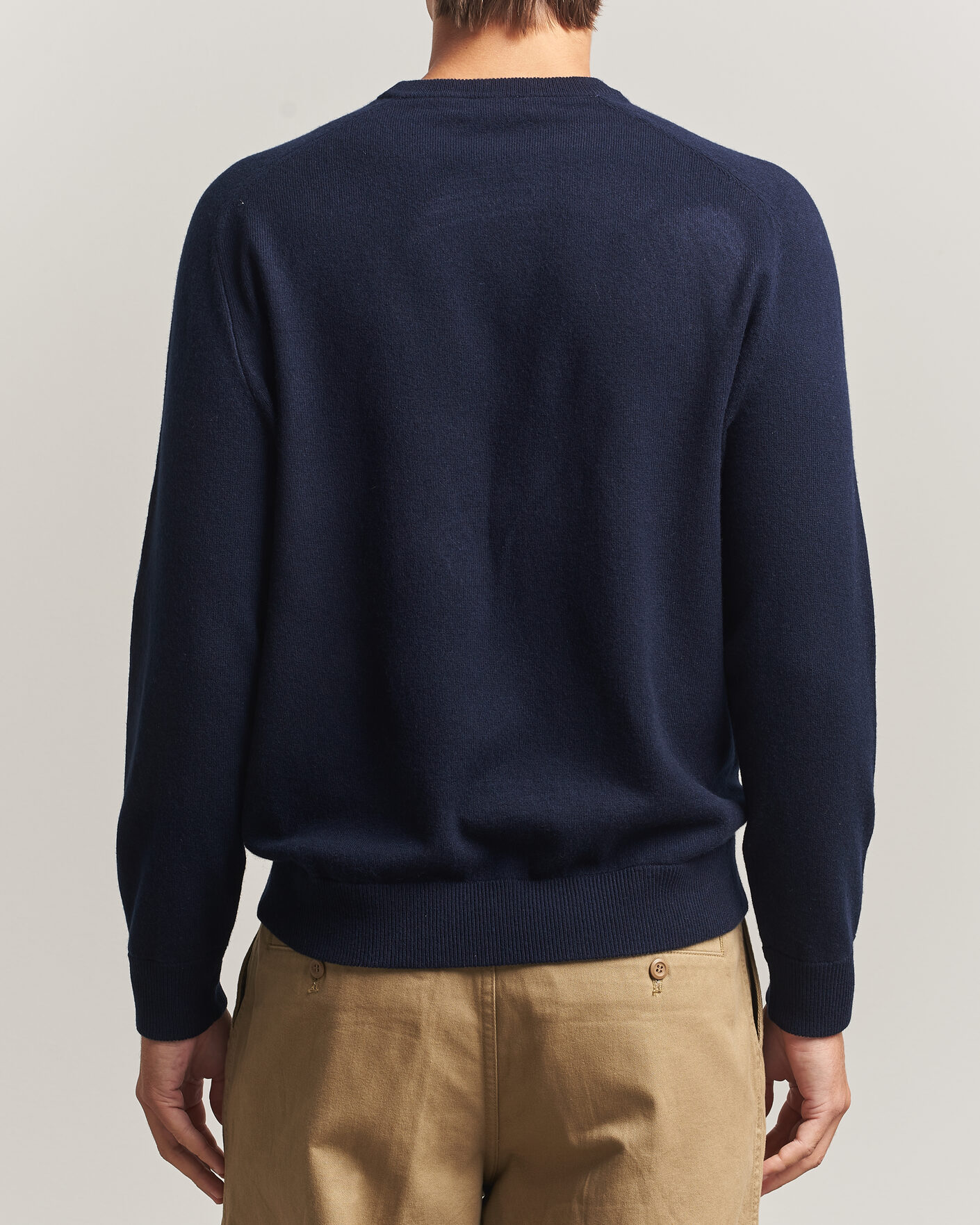 Uomini | Maglieria | Morris | Wilfred Cashmere O-Neck Navy