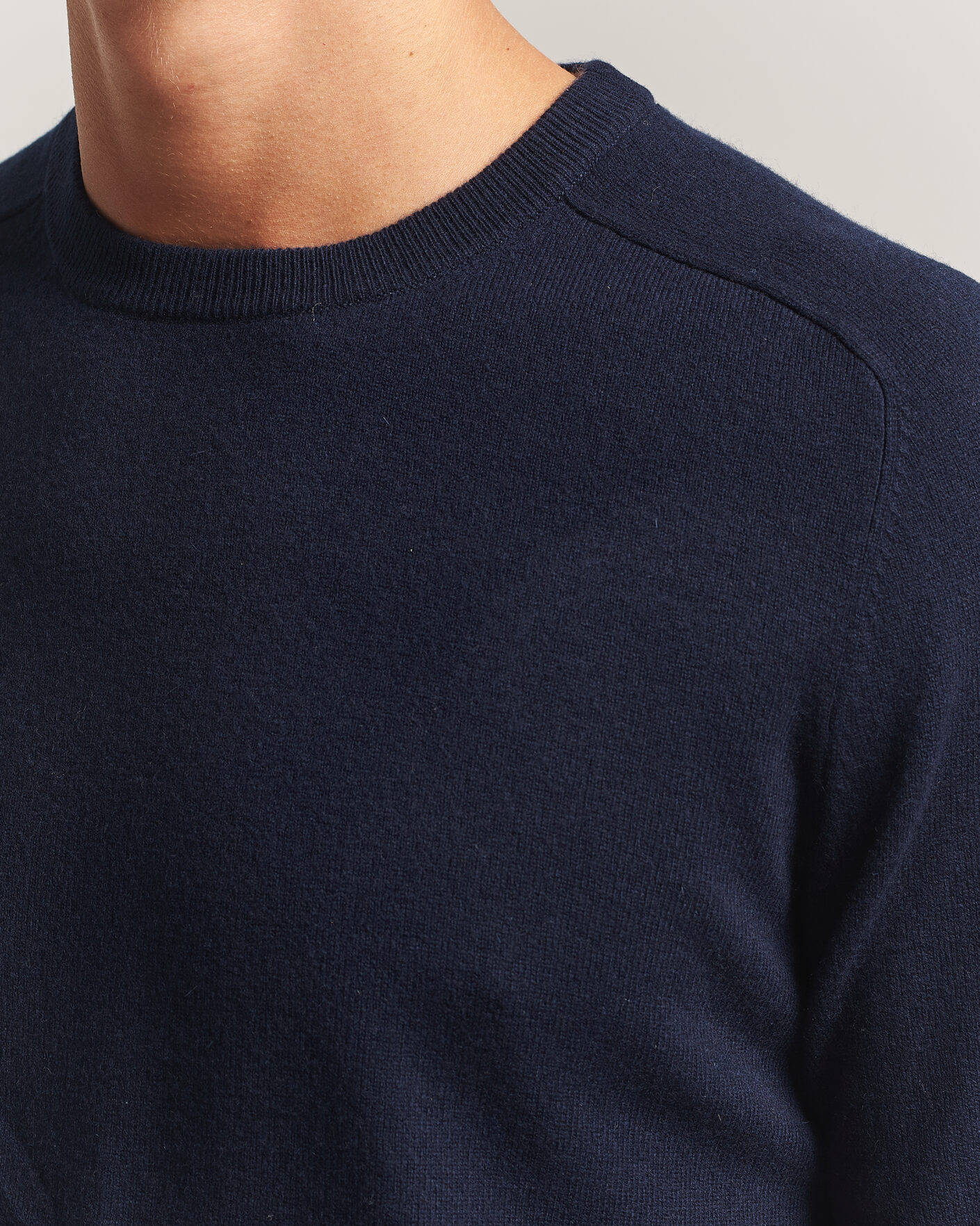 Uomini | Maglieria | Morris | Wilfred Cashmere O-Neck Navy