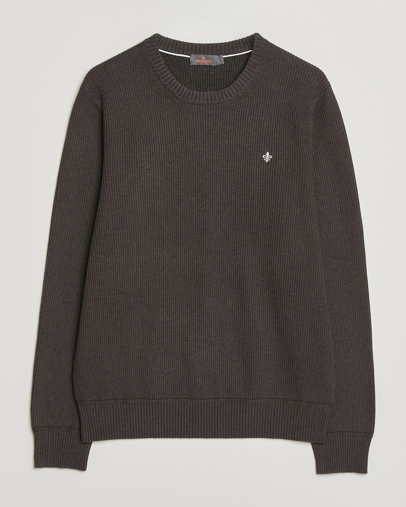 Uomini | Maglieria | Morris | Colin O-Neck Brown