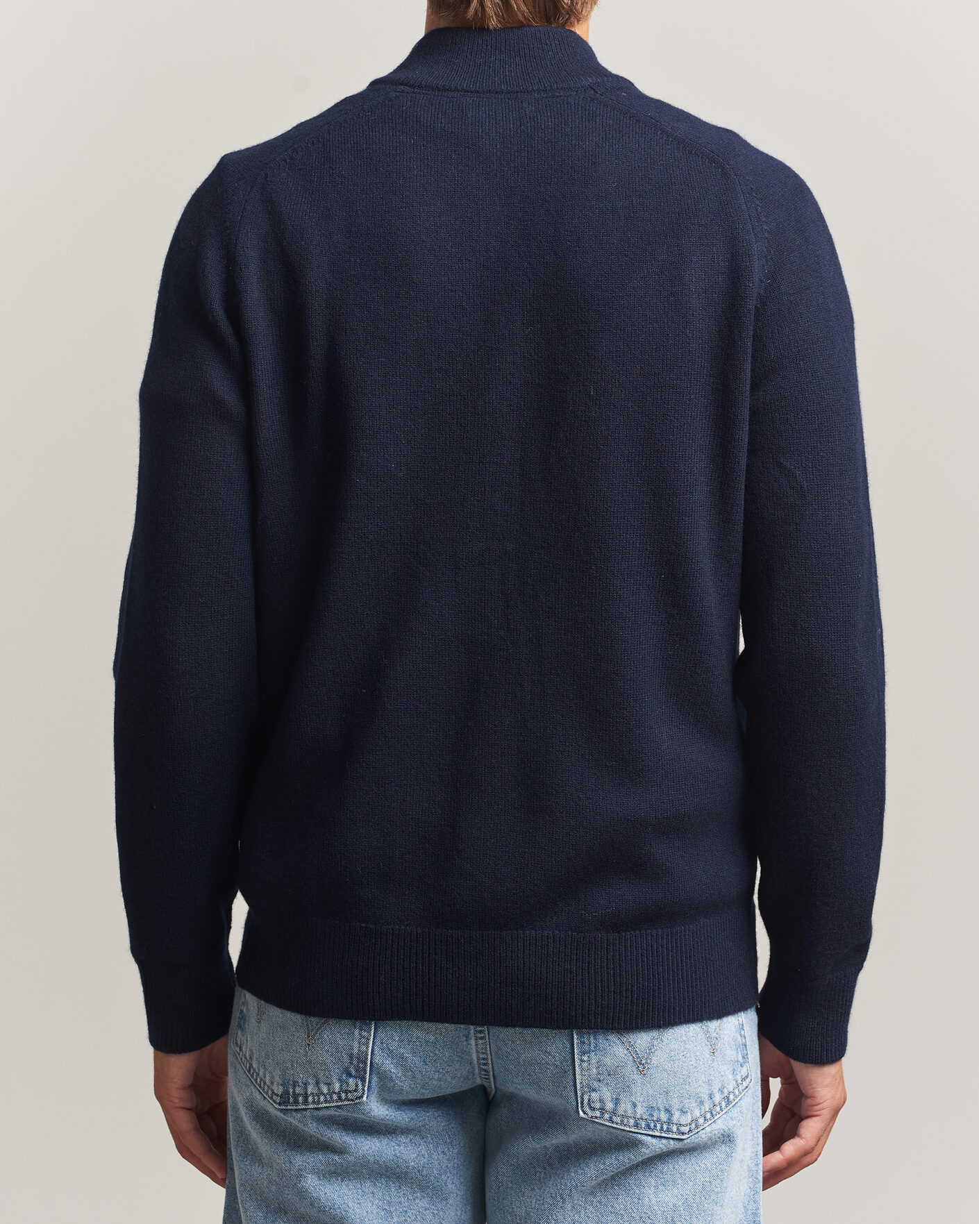 Uomini | Maglieria | Morris | Hertford Zip Cardigan Navy