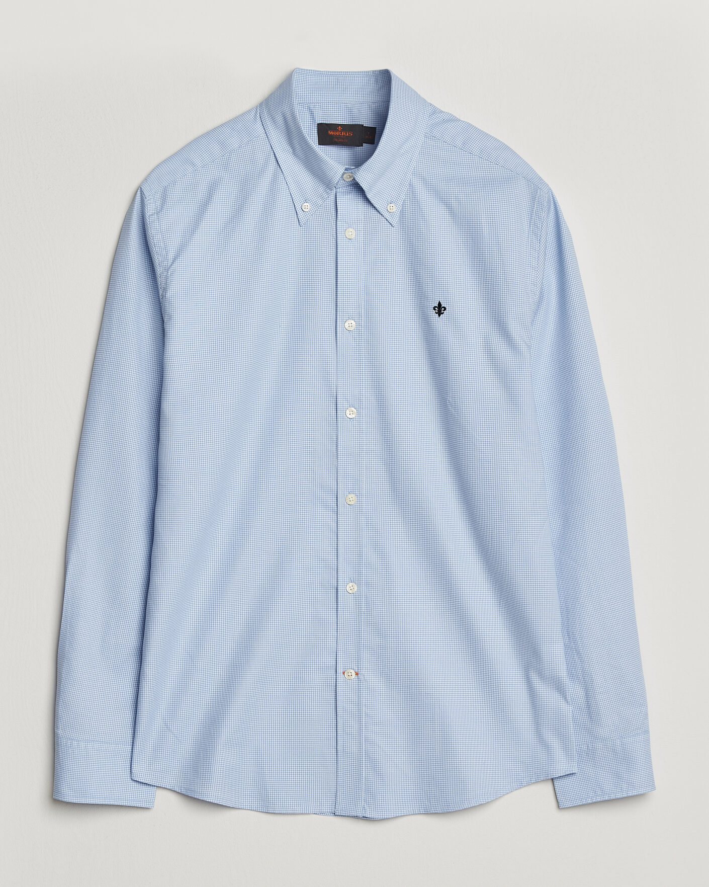 Uomini | Camicie | Morris | Fine Oxford Shirt Light Blue