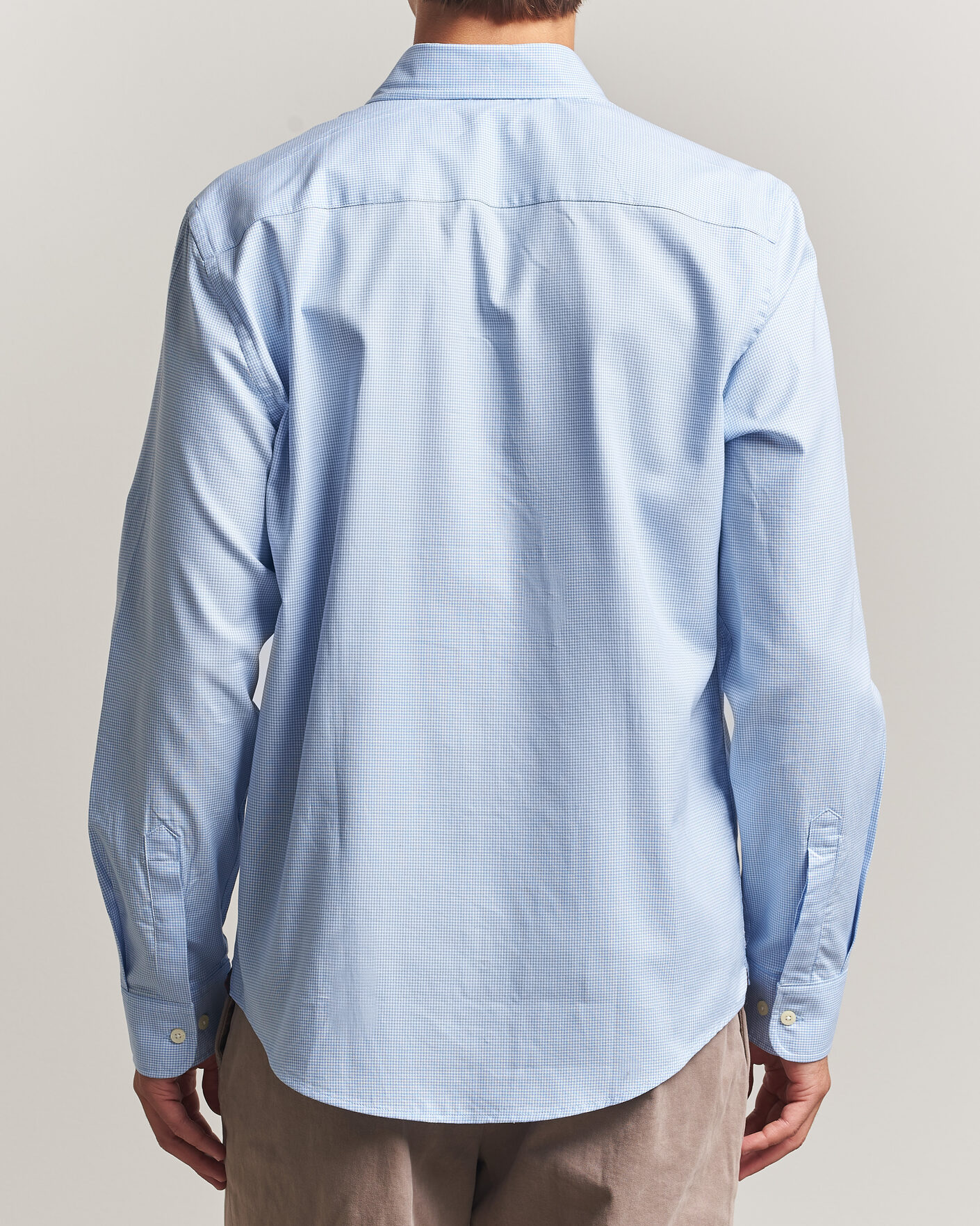 Uomini | Camicie | Morris | Fine Oxford Shirt Light Blue