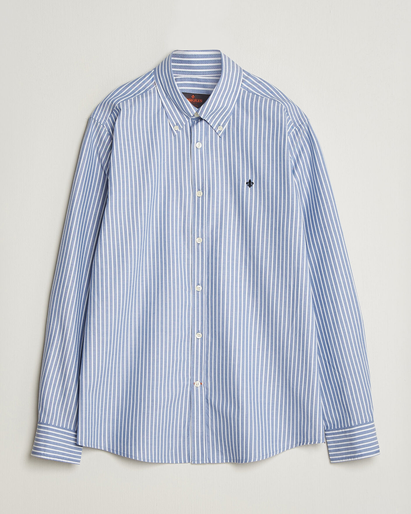 Uomini | Camicie | Morris | Fine Oxford Shirt Blue
