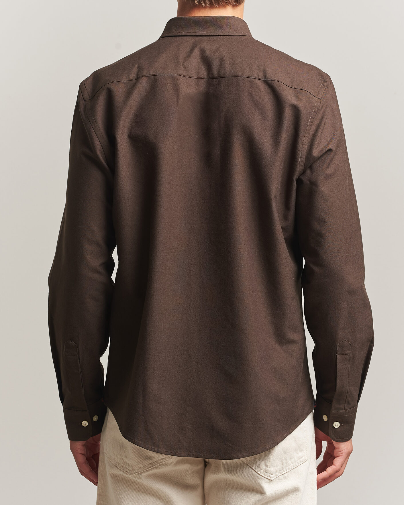Uomini | Camicie | Morris | Douglas Oxford Shirt Brown