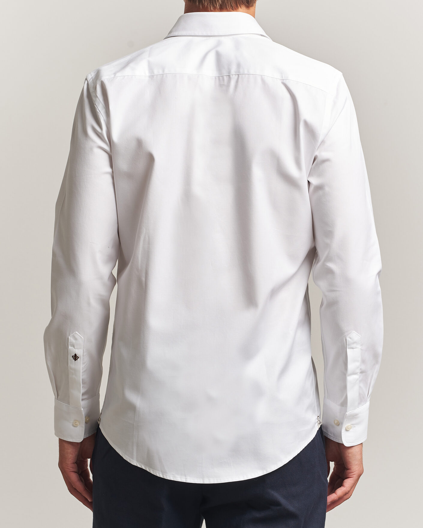 Uomini | Camicie | Morris | Twill Shirt White