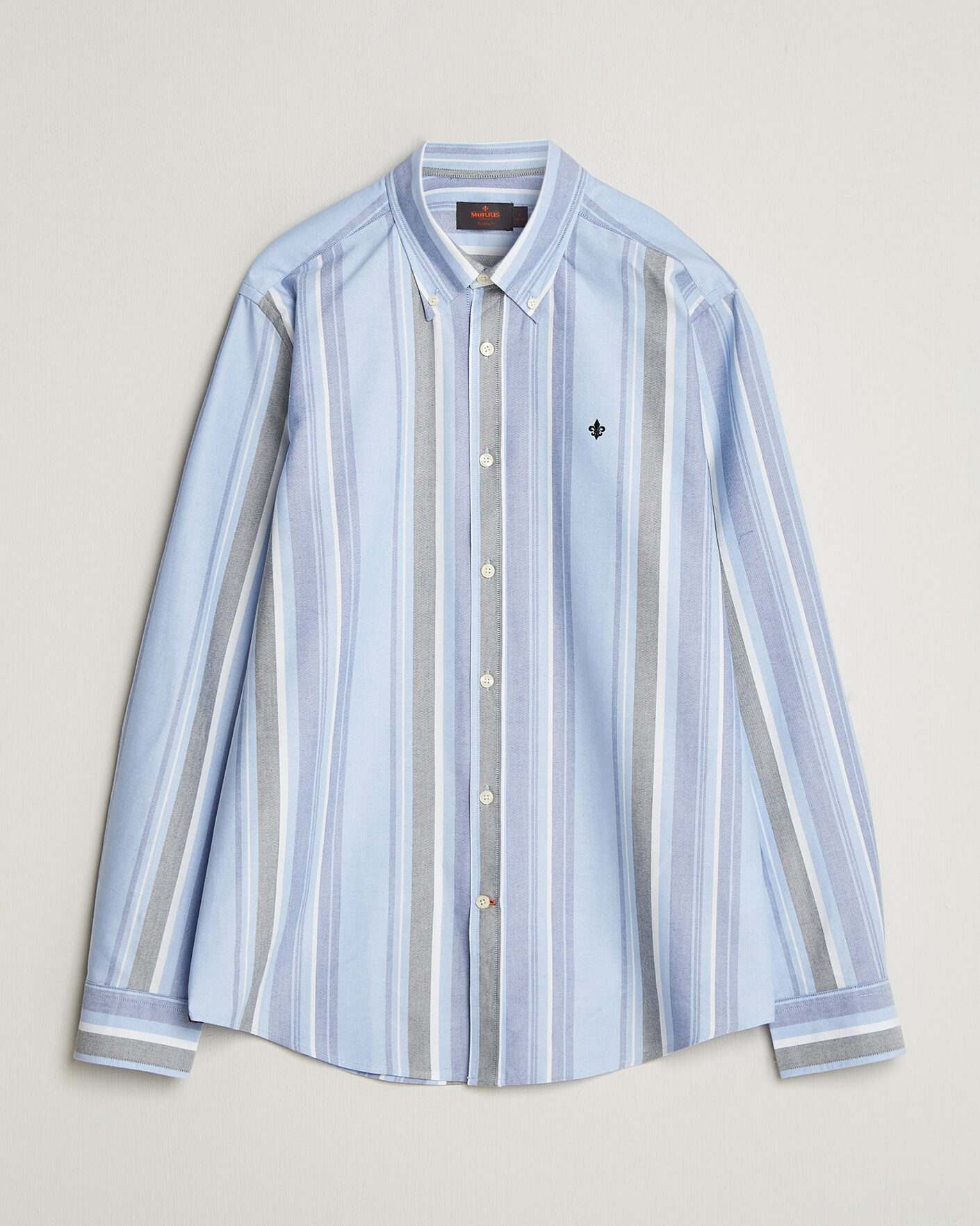 Uomini | Camicie | Morris | Happy Oxford Shirt Blue