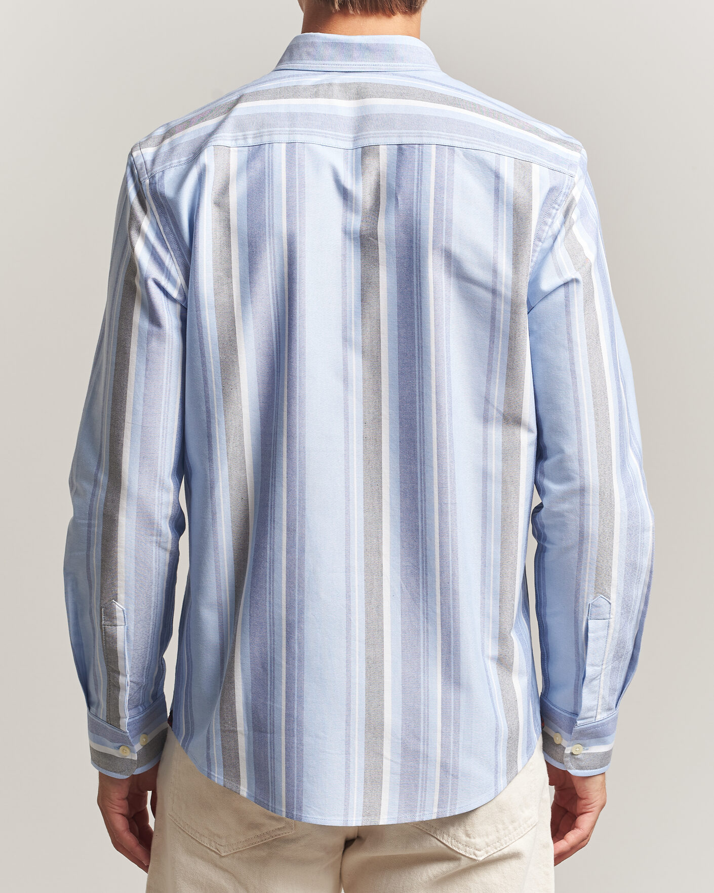 Uomini | Camicie | Morris | Happy Oxford Shirt Blue