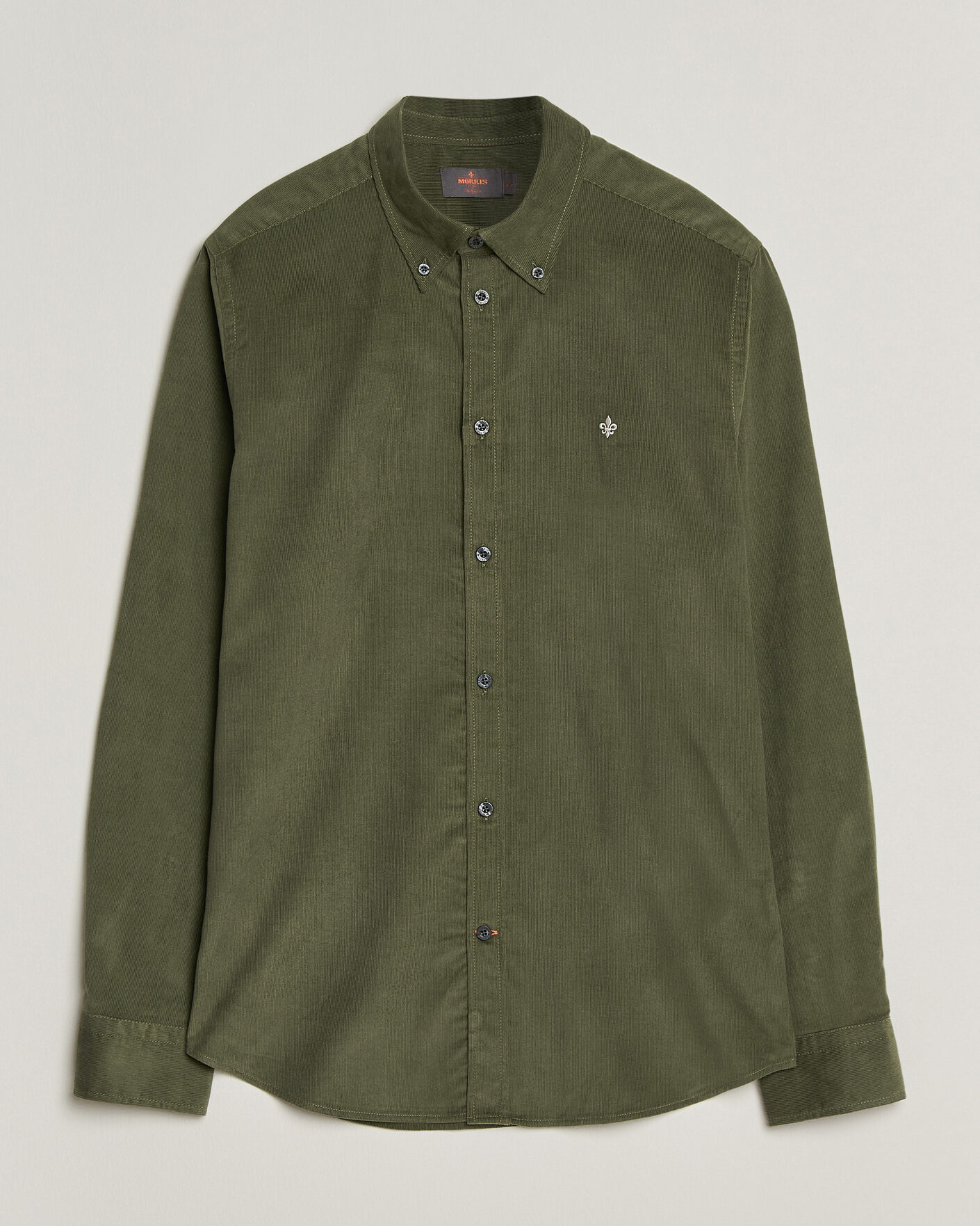 Uomini | Camicie | Morris | Douglas Cord Shirt Olive