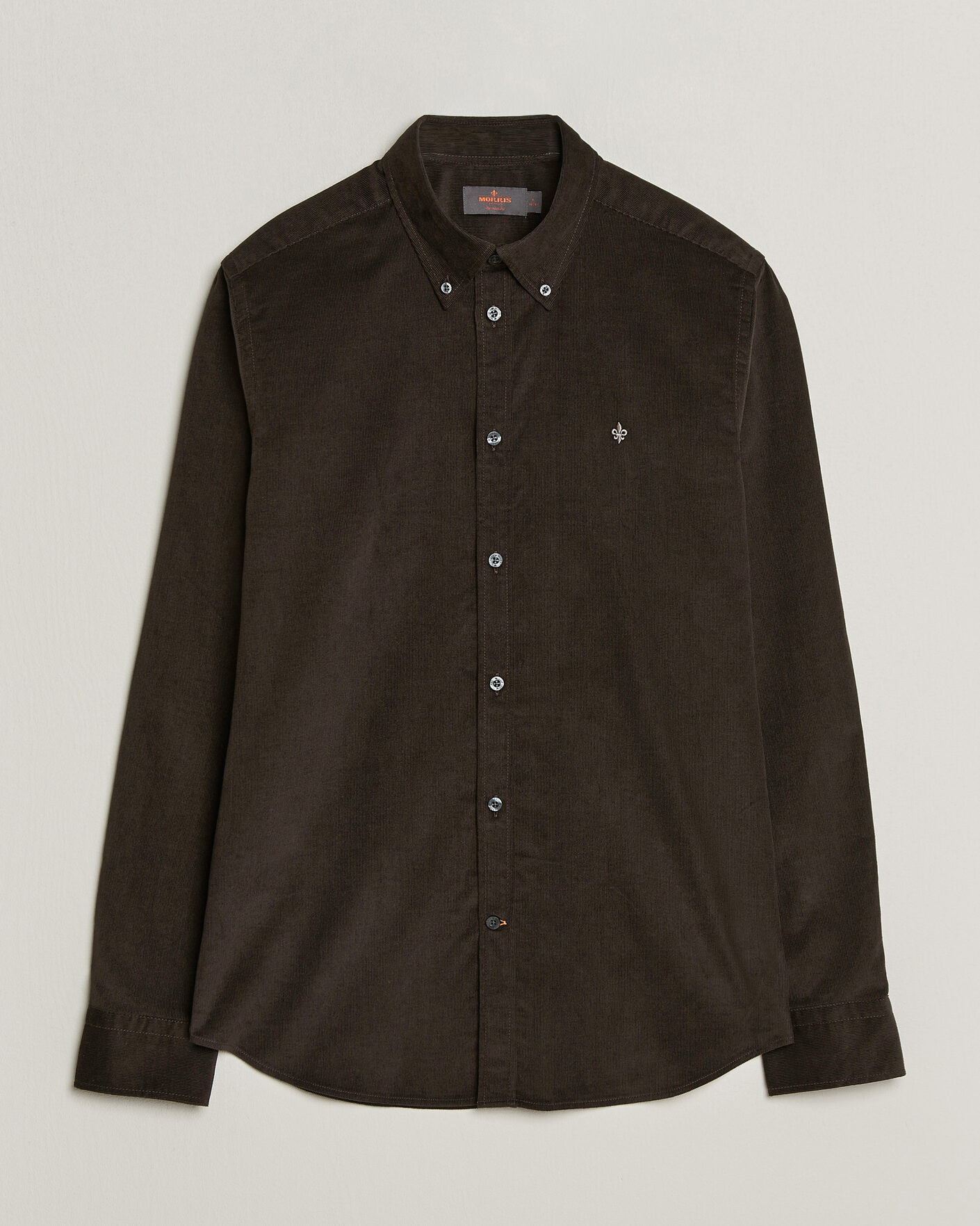 Uomini | Camicie | Morris | Douglas Cord Shirt Brown