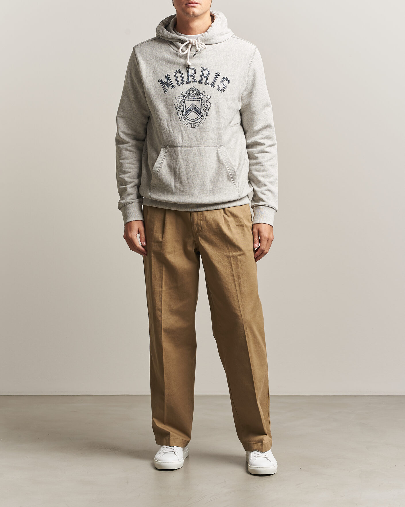 Uomini | Maglieria | Morris | Darrow Hoodie Grey