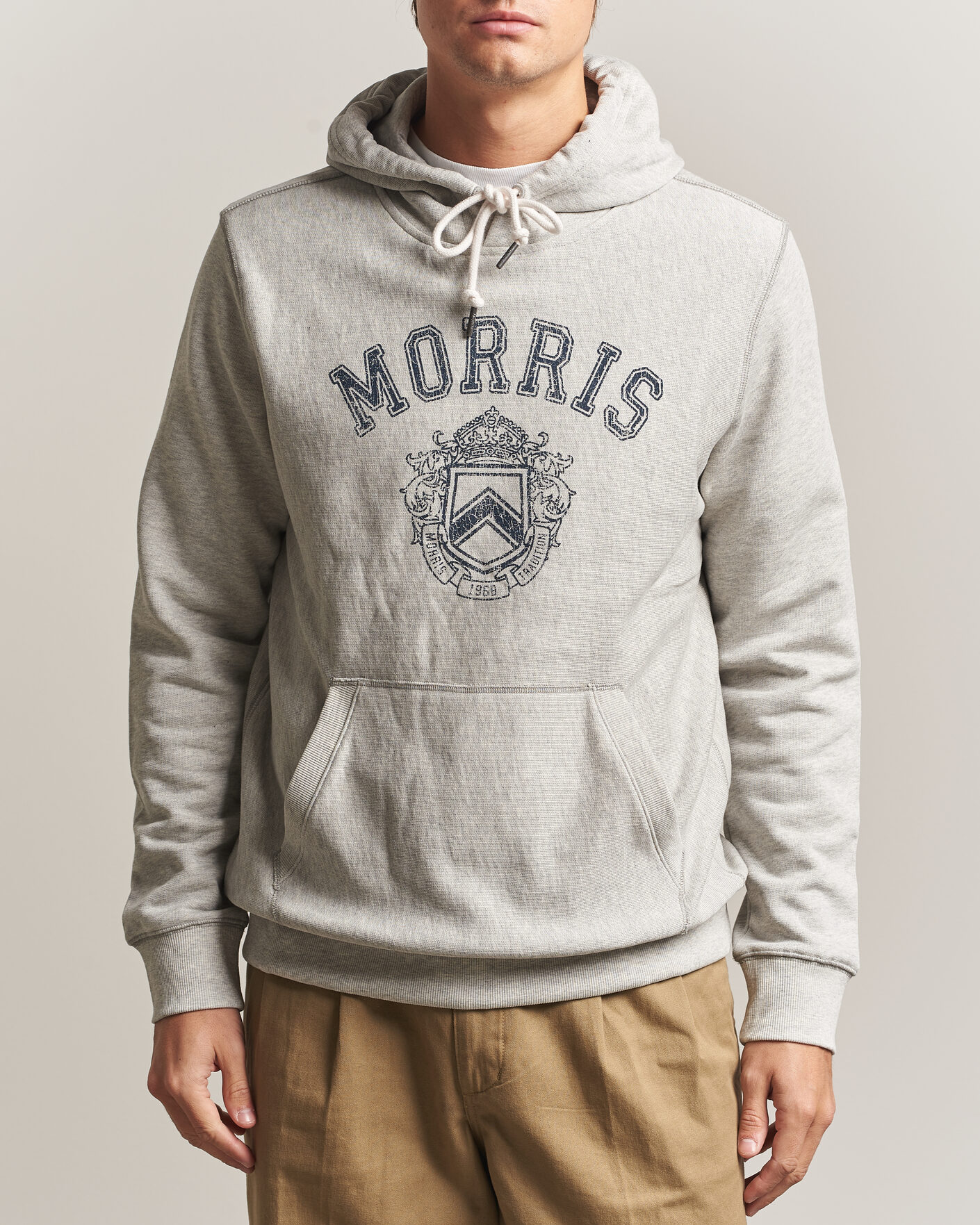 Uomini | Maglieria | Morris | Darrow Hoodie Grey