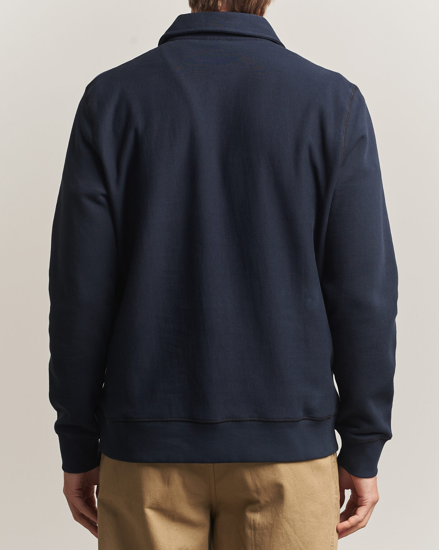 Uomini | Maglieria | Morris | Winston Polo Sweatshirt Old Blue