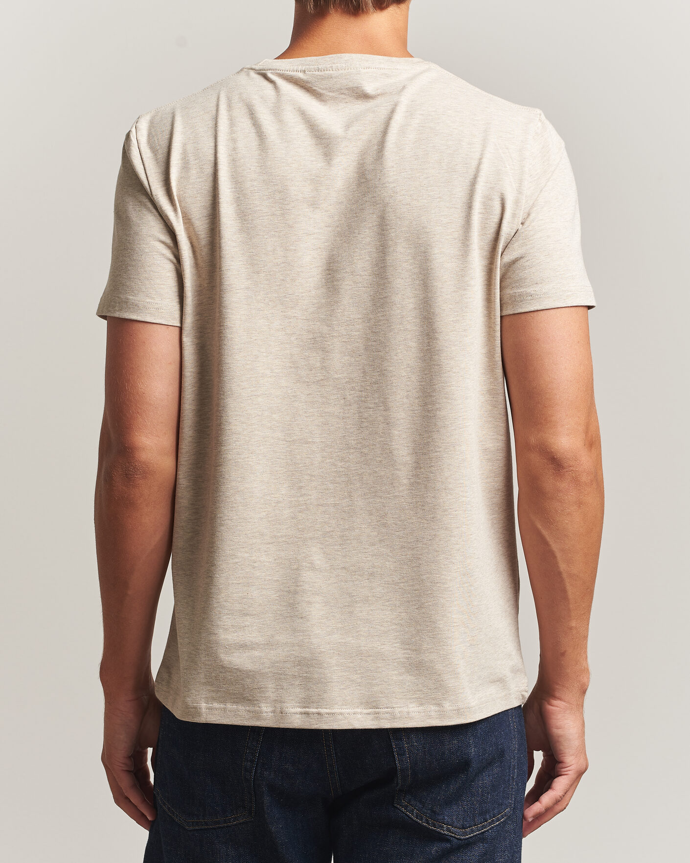 Uomini | T-shirt | Morris | James Crew Neck T-Shirt Khaki
