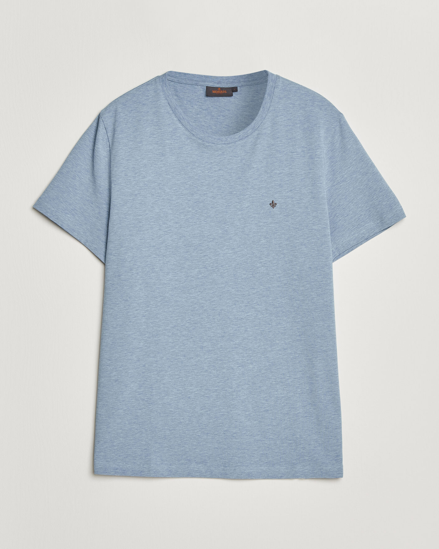 Uomini | T-shirt | Morris | James Crew Neck T-Shirt Blue