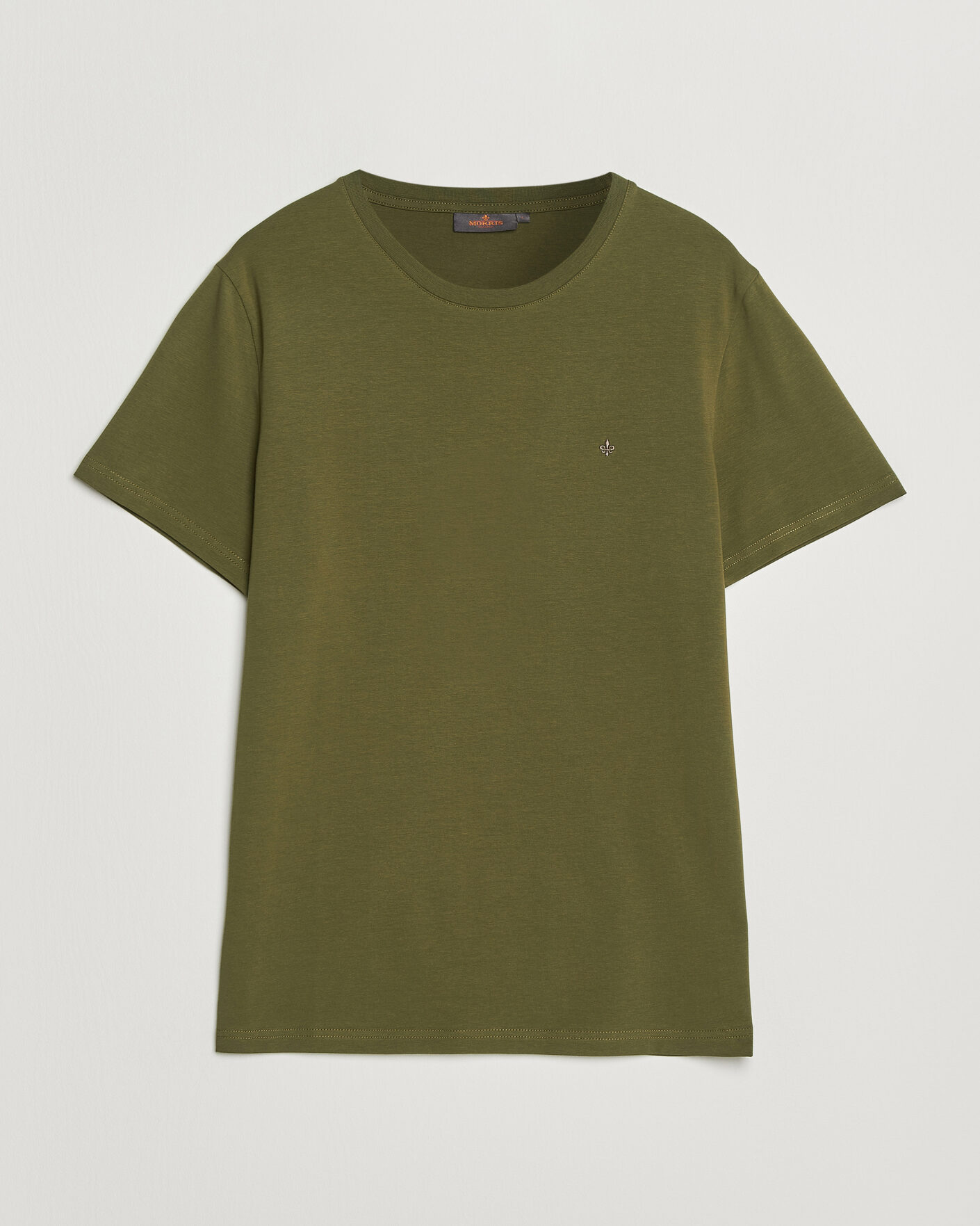 Uomini | T-shirt | Morris | James Crew Neck T-Shirt Olive